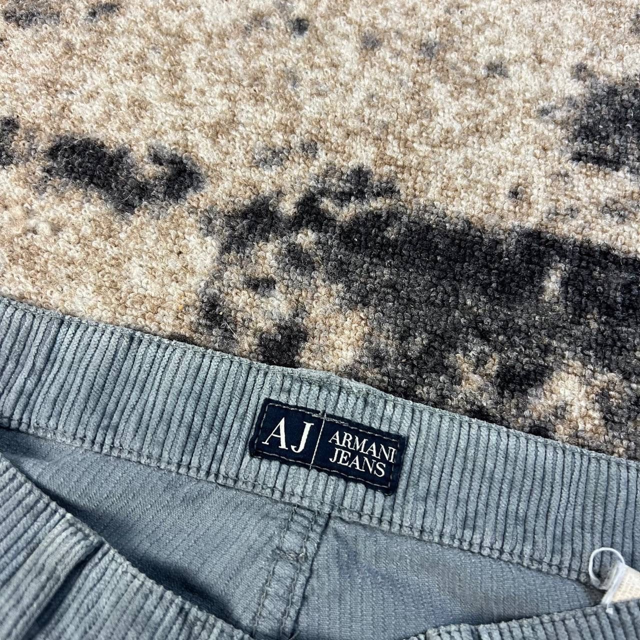 Armani Armani Jeans Metal Logo Corduroy Casual Pants Size US 32 / EU 48 - 9 Thumbnail