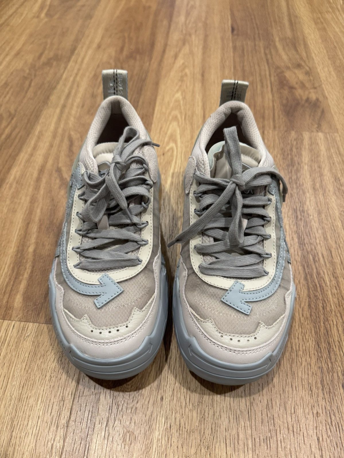 Off-White Off-White Odsy-1000 Beige Grey Size US 9 / IT 39 - 5 Thumbnail