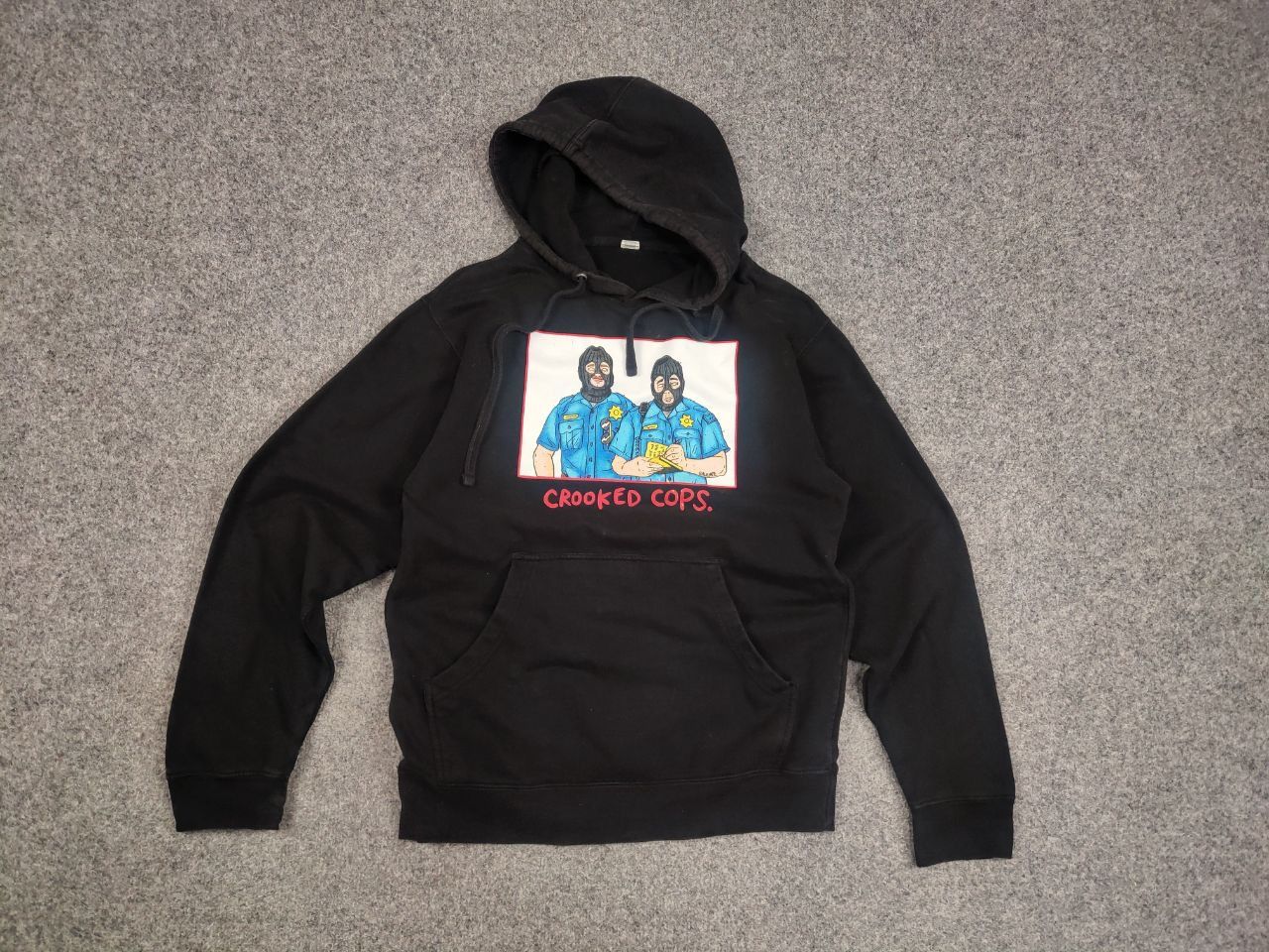 Other Blue Tomato Salem Crooked Cops Logo Black Hoodie Size US S / EU 44-46 / 1 - 13 Thumbnail