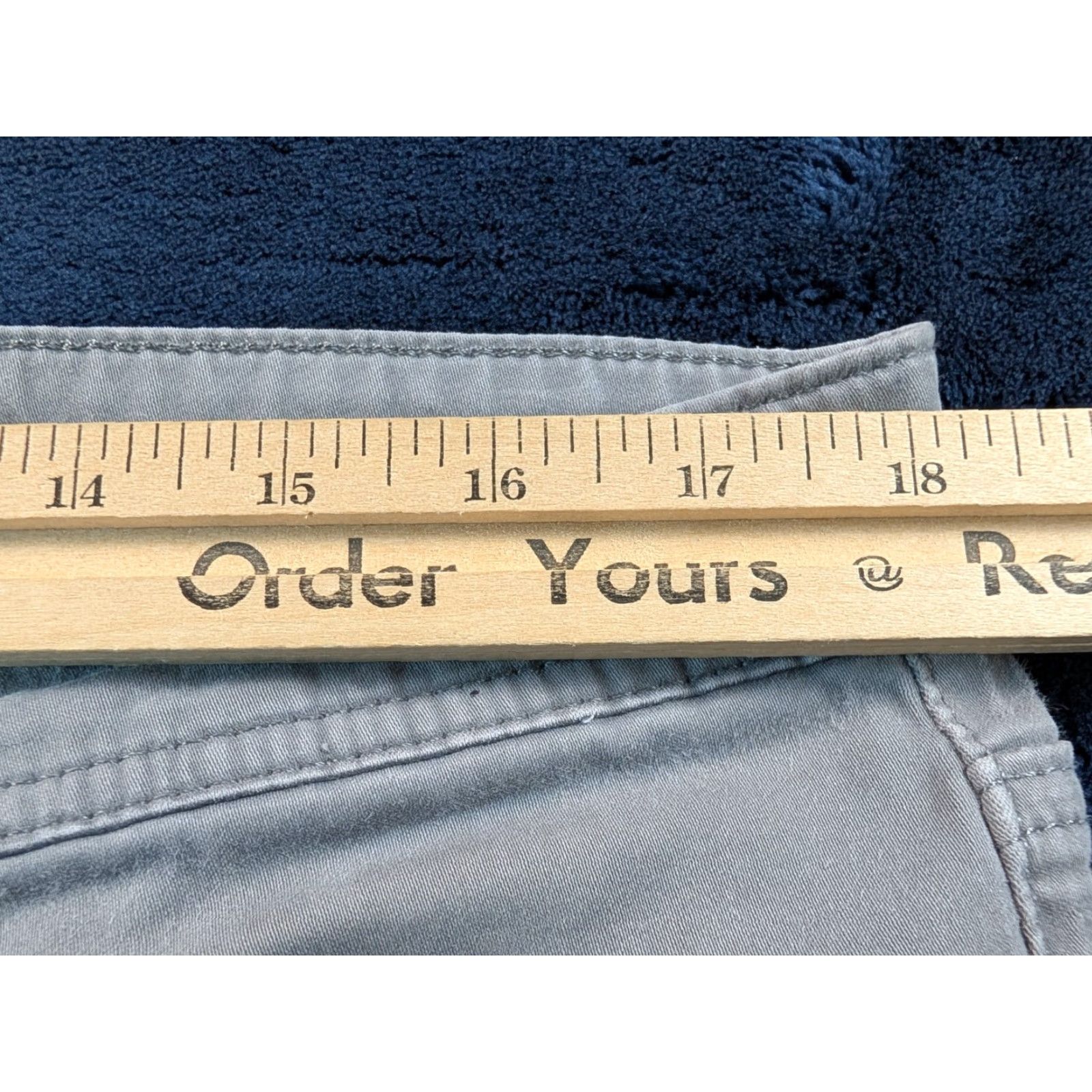 Vintage AG Adriano Goldschmied The Protégé Straight Leg Pants 36x34 Gray Men's 5-Pocket Design Regular Size 36 Front Flat 30 Inseam Cotton Blend Vintage: No Size US 36 / EU 52 - 2 Thumbnail