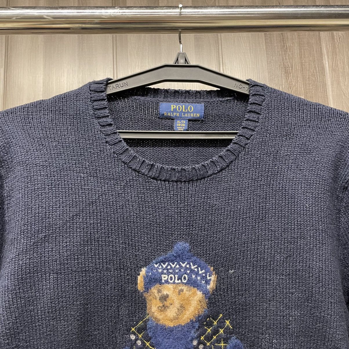 Polo Ralph Lauren Polo Ralph Lauren polo bear sweater Size US XL / EU 56 / 4 - 8 Thumbnail