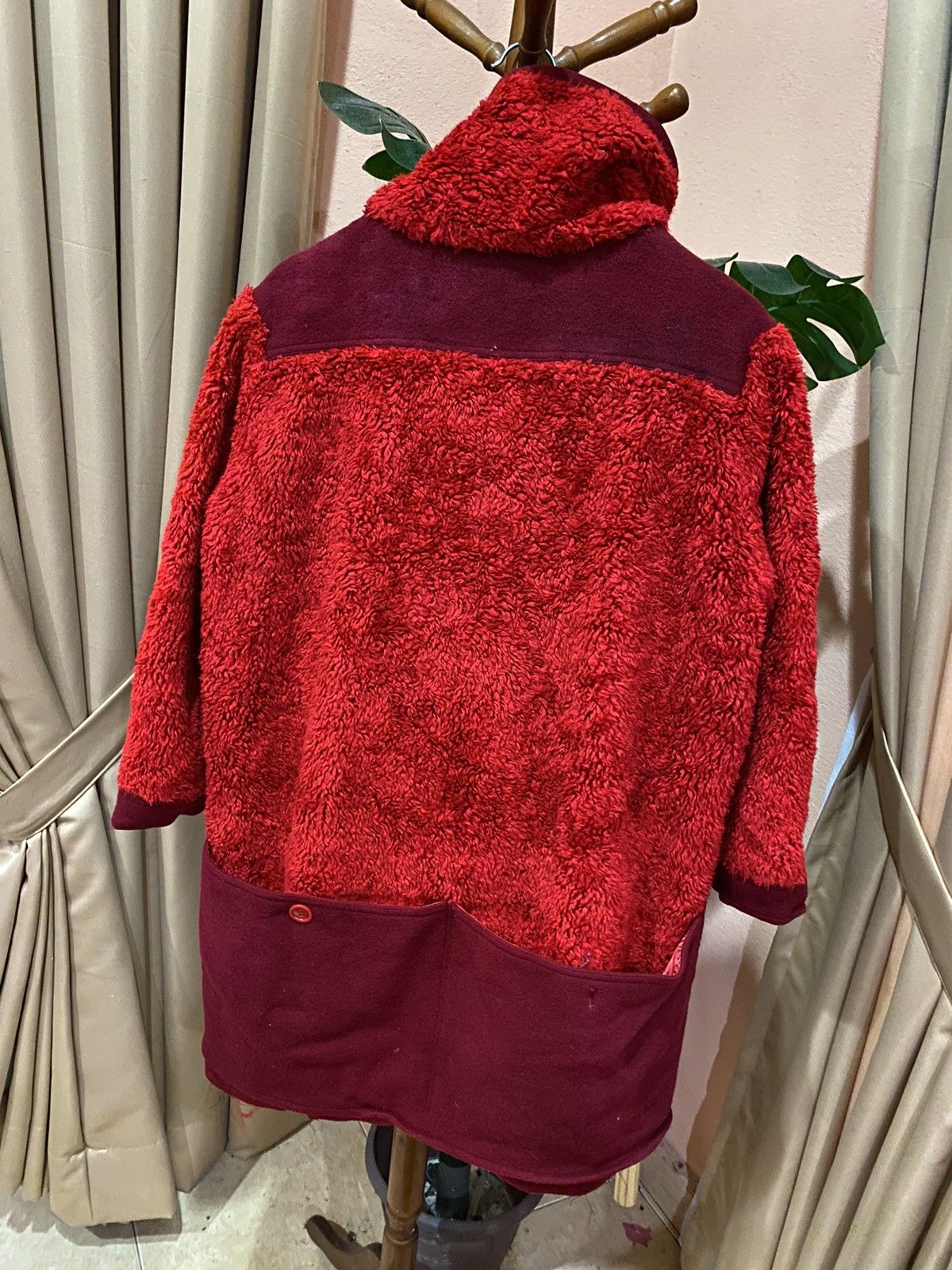 Other Beene Bag Vintage Red Wool and Fleece Jacket – Bold Cozy Size US M / EU 48-50 / 2 - 6 Thumbnail