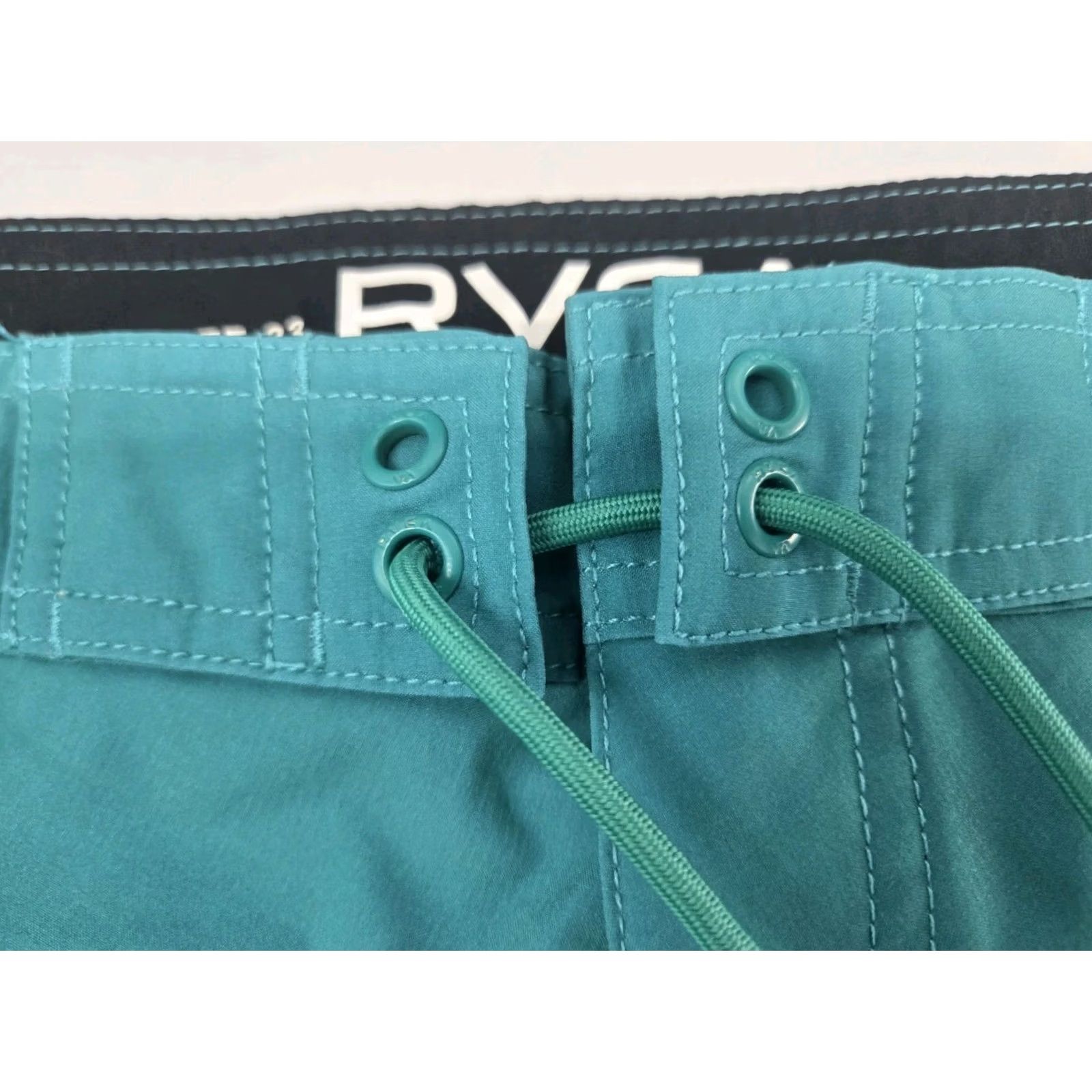 RVCA RVCA Mens Boardshorts Colorblock Back Pocket Drawstring 33 Multicolor Beach Surfing Mens Size ONE SIZE - 4 Thumbnail
