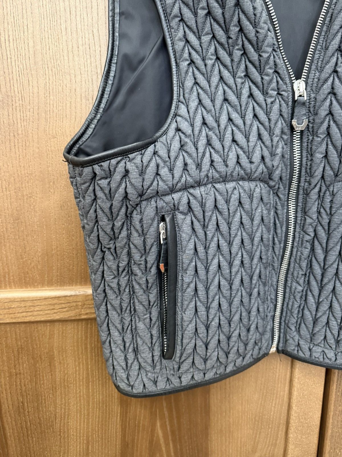 Philipp Plein Philipp Plein Archive Gray Nylon Vest Size US M / EU 48-50 / 2 - 2 Thumbnail