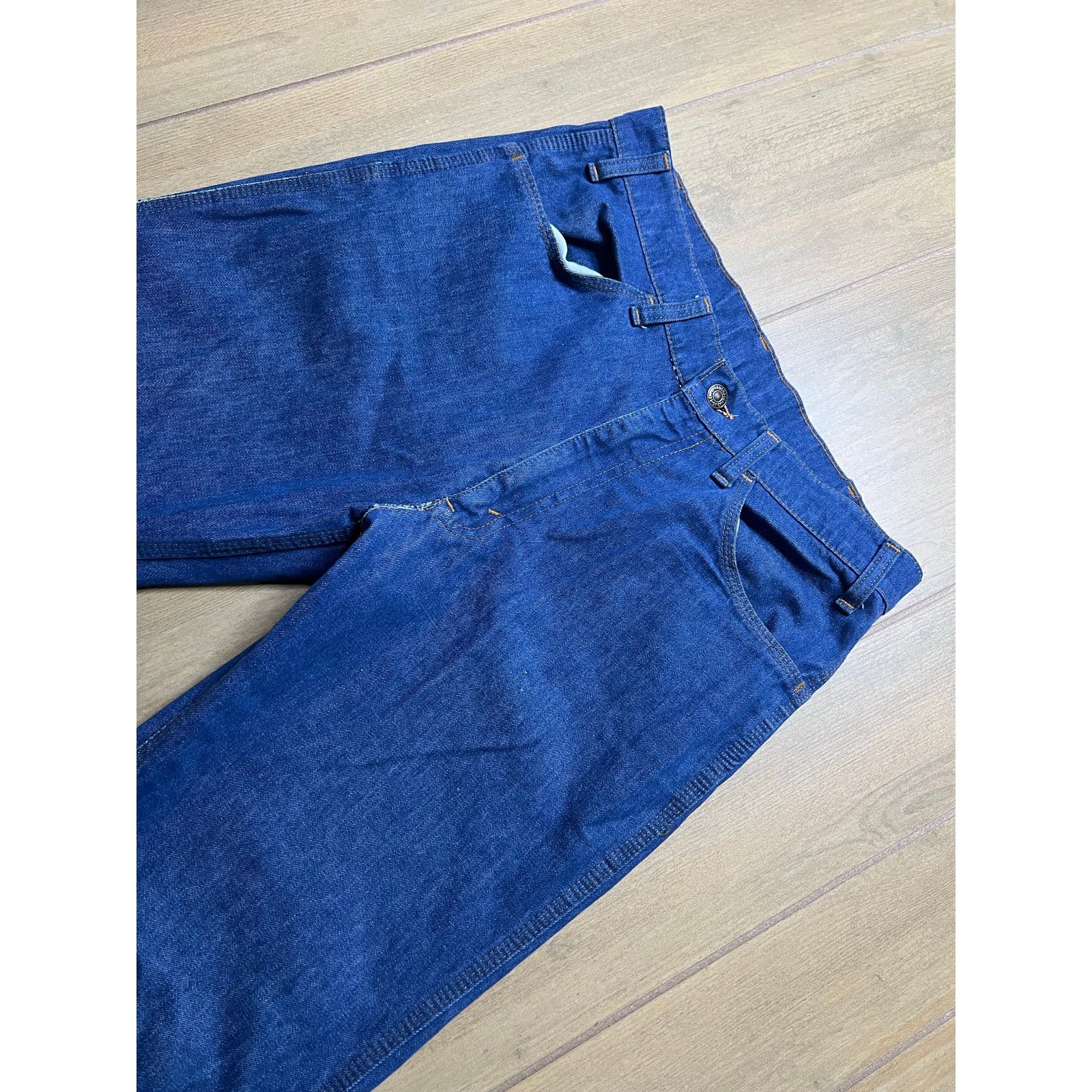 Levi's Vintage Levi’s Orange Tab Bootcut Jeans USA 1970s -80s denim Size US 33 - 10 Thumbnail