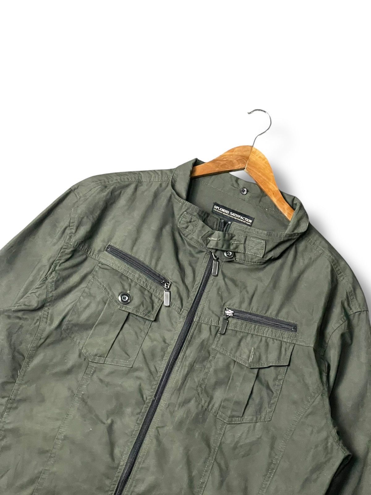 Japanese Brand × Vintage SPLENDID SATISFACTION Utility Pocket Jacket (100) Size US L / EU 52-54 / 3 - 2 Thumbnail