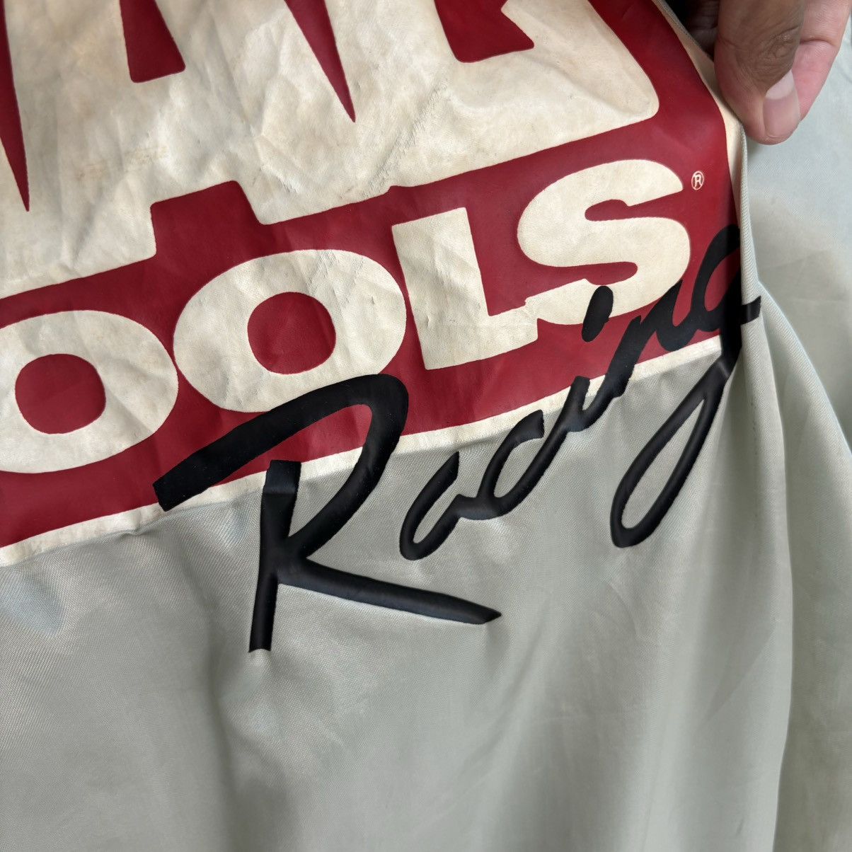 Holloway × Vintage Vintage 90s Mac Tool Racing Big Logo Bomber Jacket Size US L / EU 52-54 / 3 - 4 Thumbnail