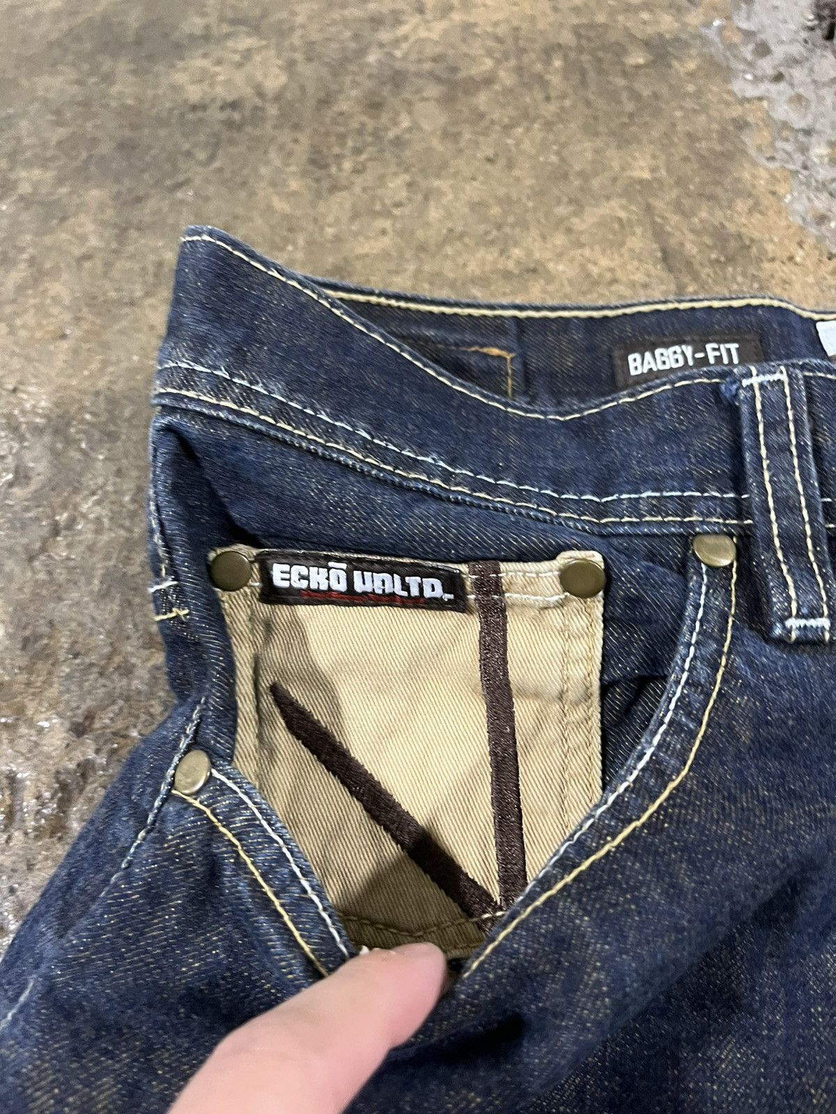 Ecko Unltd. × JNCO × Vintage Crazy Y2K Ecko UNLTD Graffiti Jorts Baggy Skater Shorts JNCO Size US 36 / EU 52 - 8 Thumbnail