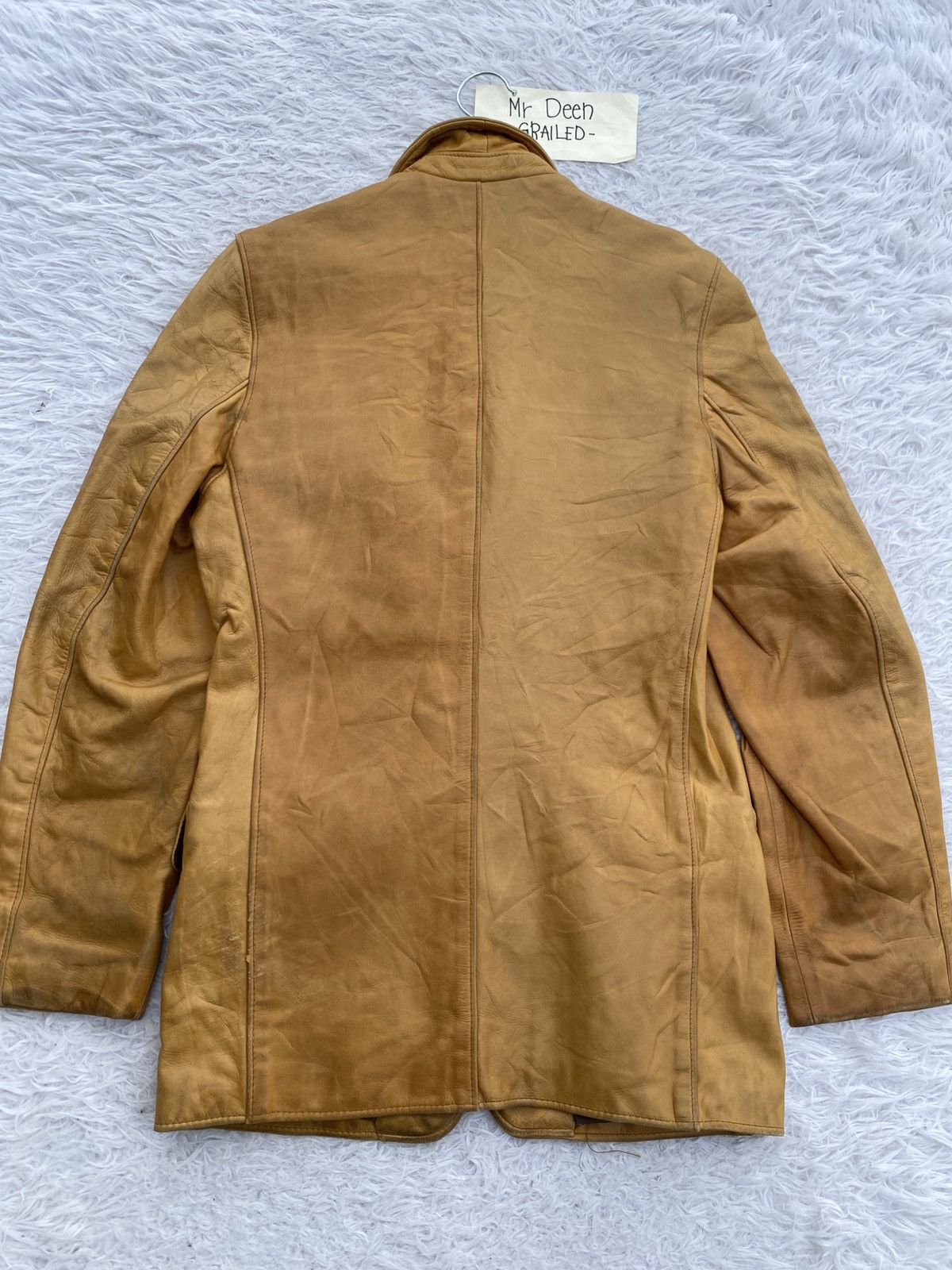 Schott Rare Vintage 90s Schott USA Genuine Leather Tailored Jacket Size M / US 6-8 / IT 42-44 - 22 Thumbnail
