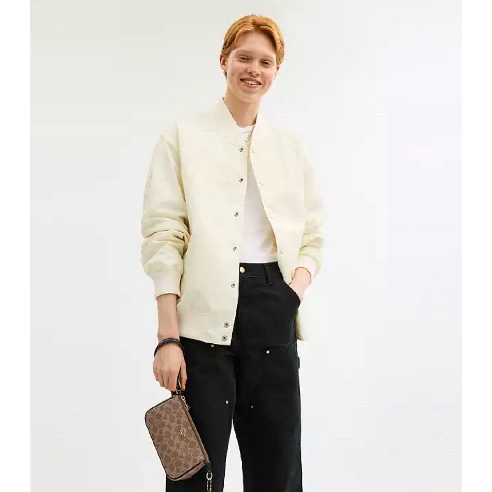 Coach NWT Coach Nolita 19 Signature Canvas CW426, Gold/Tan/Black Size ONE SIZE - 7 Thumbnail