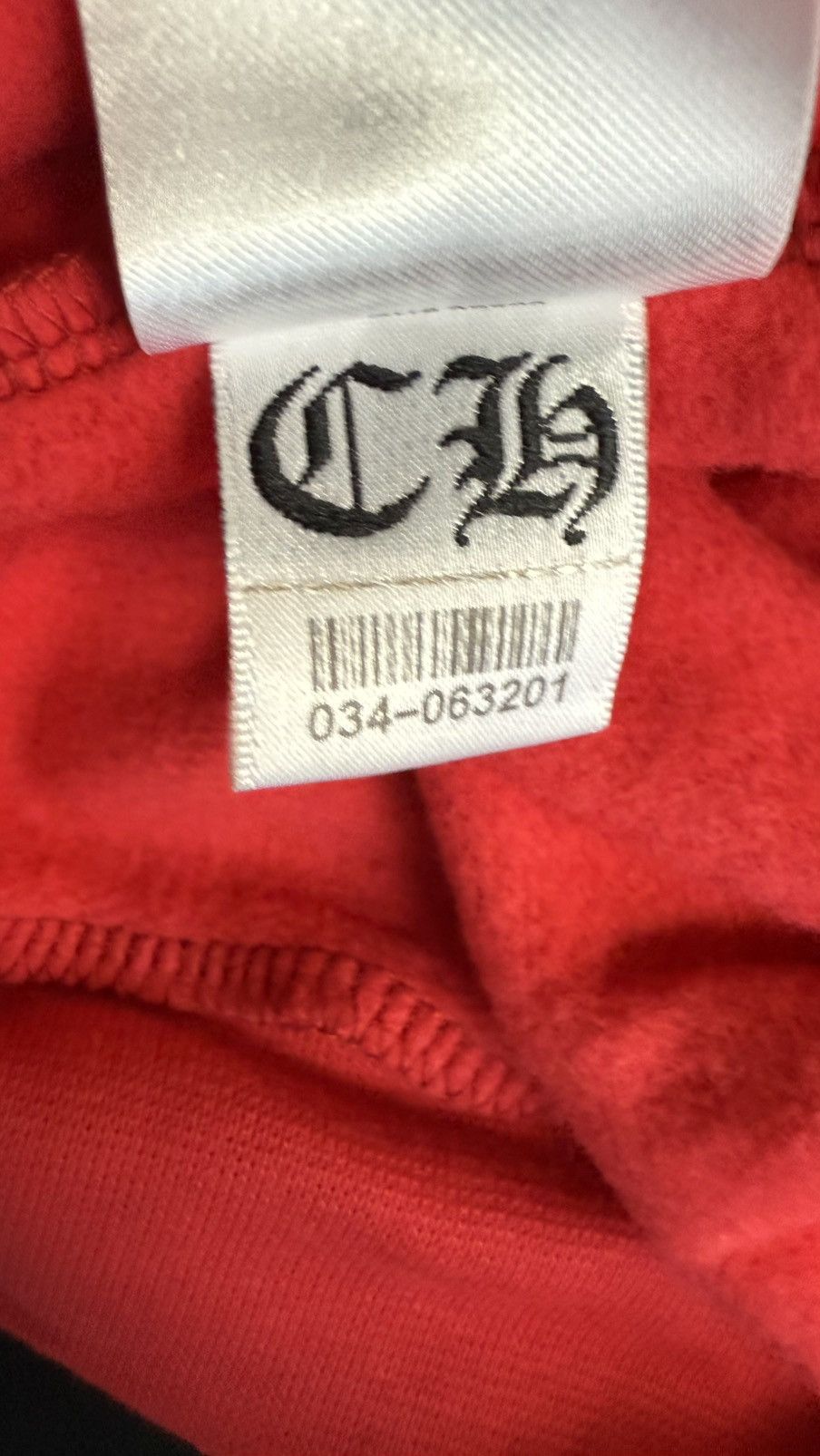 Chrome Hearts Chrome Hearts Red Sweatshirt Size US XXL / EU 58 / 5 - 7 Thumbnail