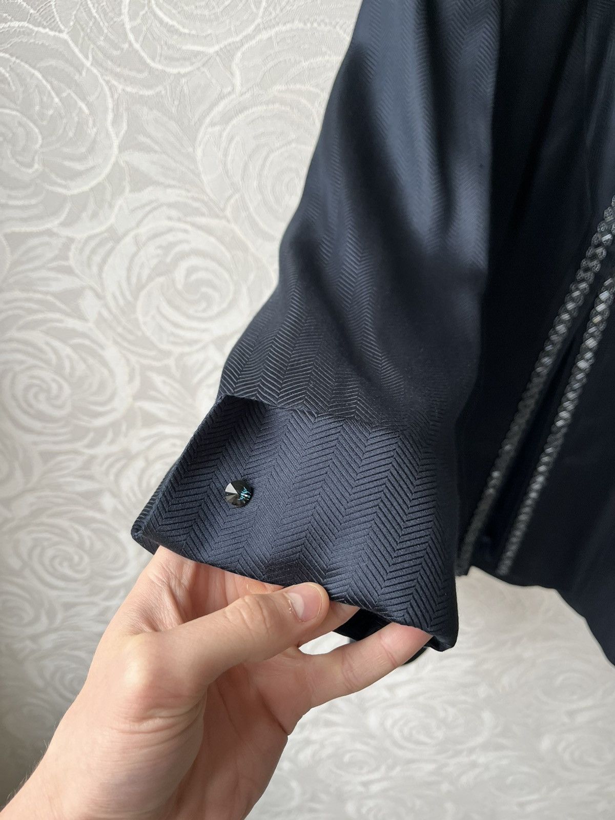 Dior Christian Dior Boutique Blue Silk Blazer Jacket Archival 90s Size M / US 6-8 / IT 42-44 - 6 Thumbnail