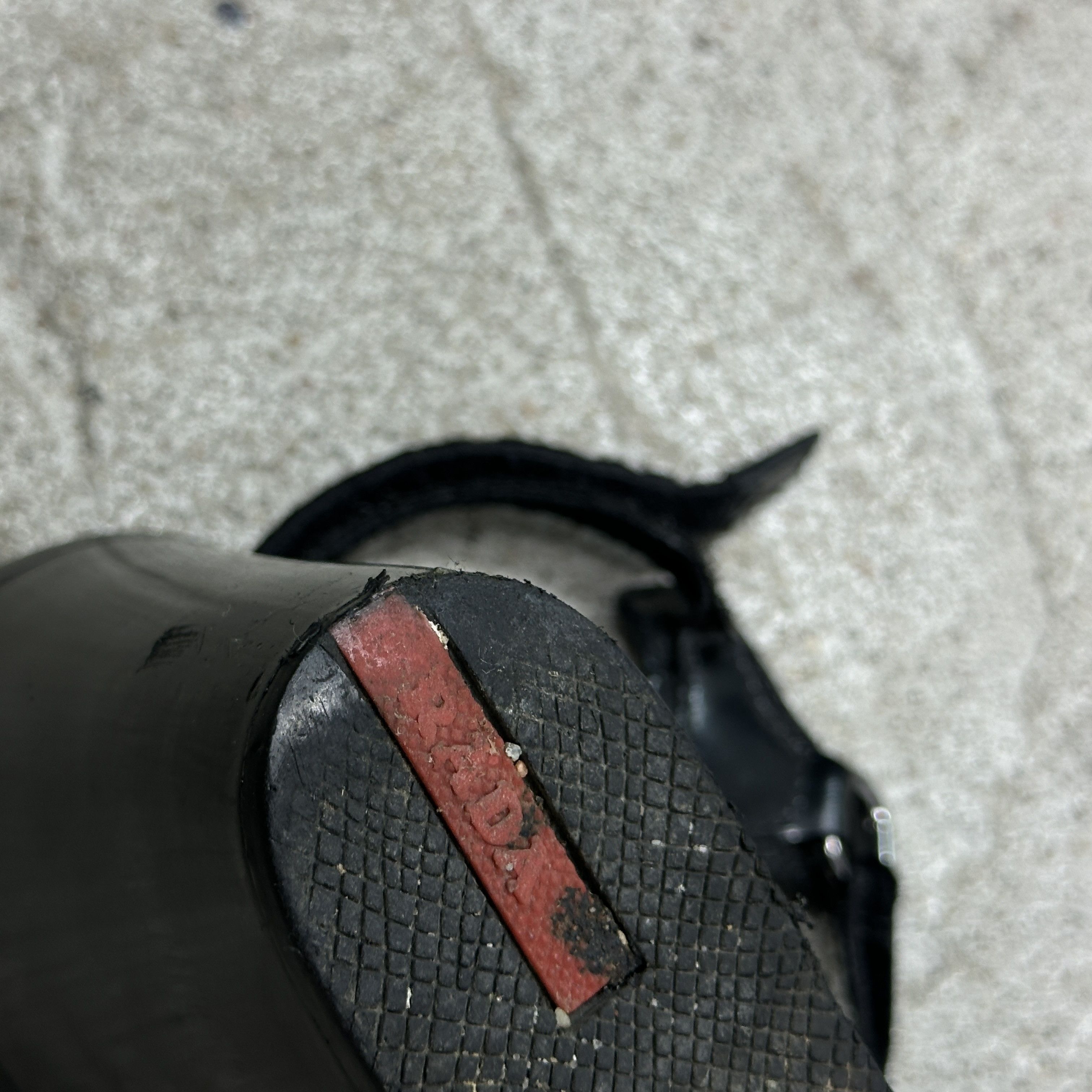 Prada Vintage Avant Garde Old Money Leather Prada Platforms Y2K Size US 9 / IT 39 - 13 Thumbnail