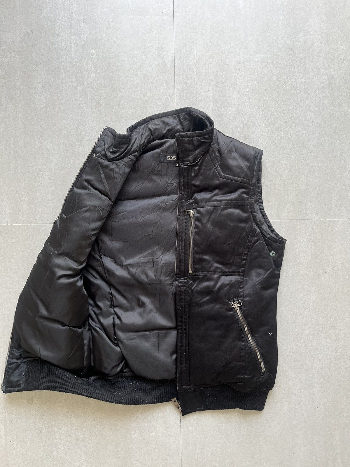 5351 pour les hommes puffer vest bondage