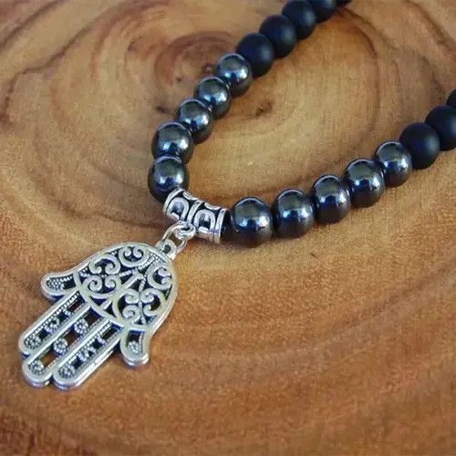 Jewelry Beaded Necklace Black Size ONE SIZE - 3 Thumbnail