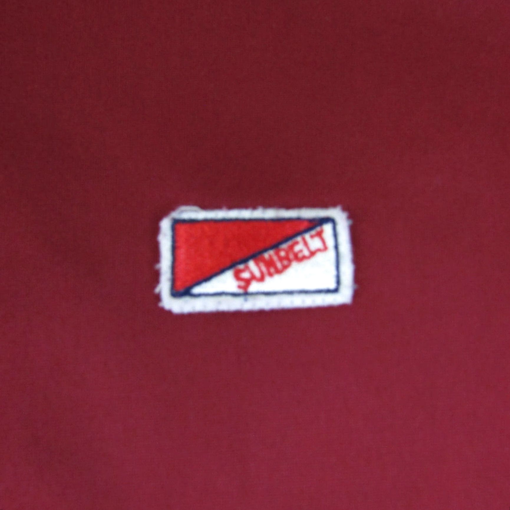 Vintage Vintage Sunbelt ATP Keyrolan Jacket Mens Small Red Track Suit Coat Full Zip 80s Size 36R - 3 Thumbnail