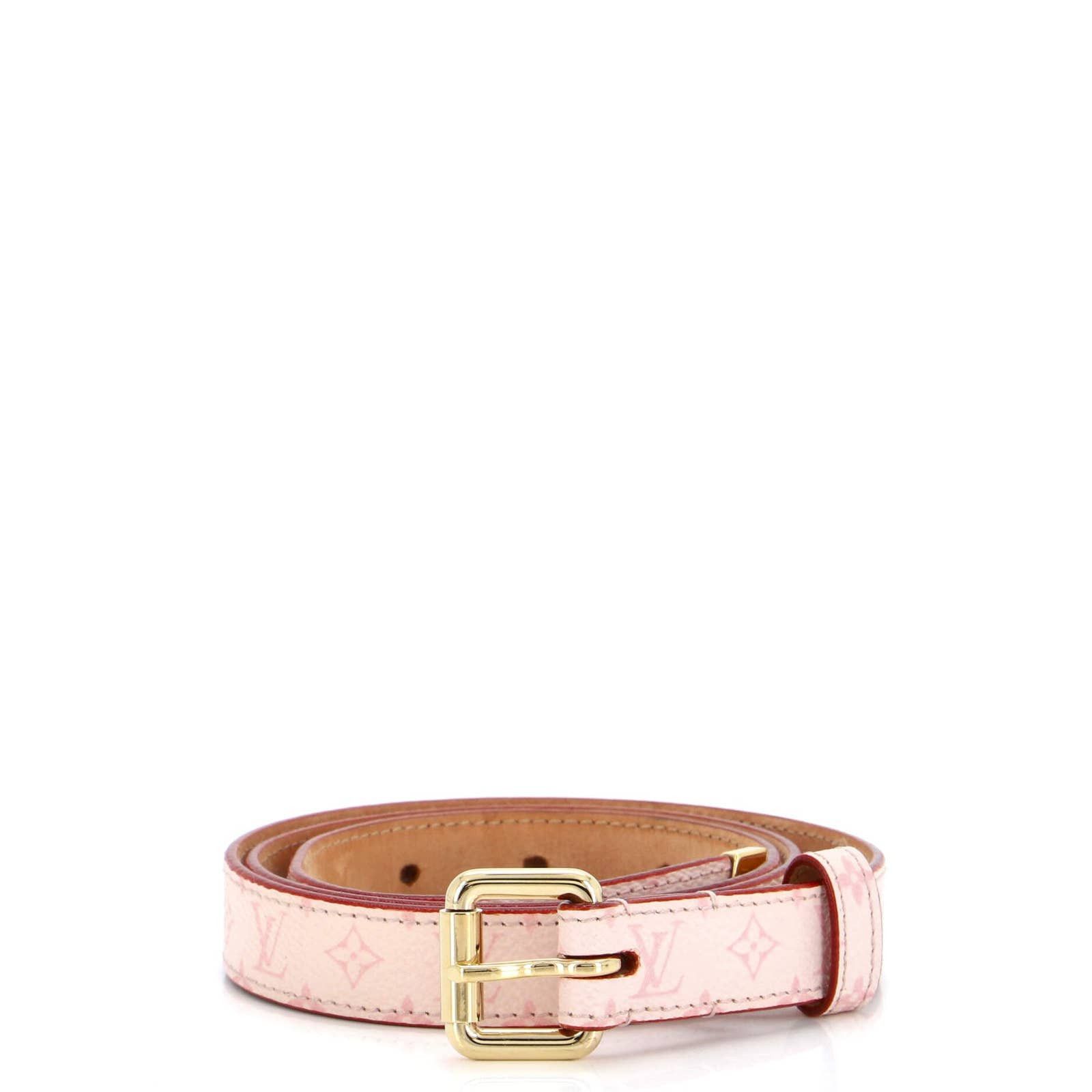louis vuitton thin belt