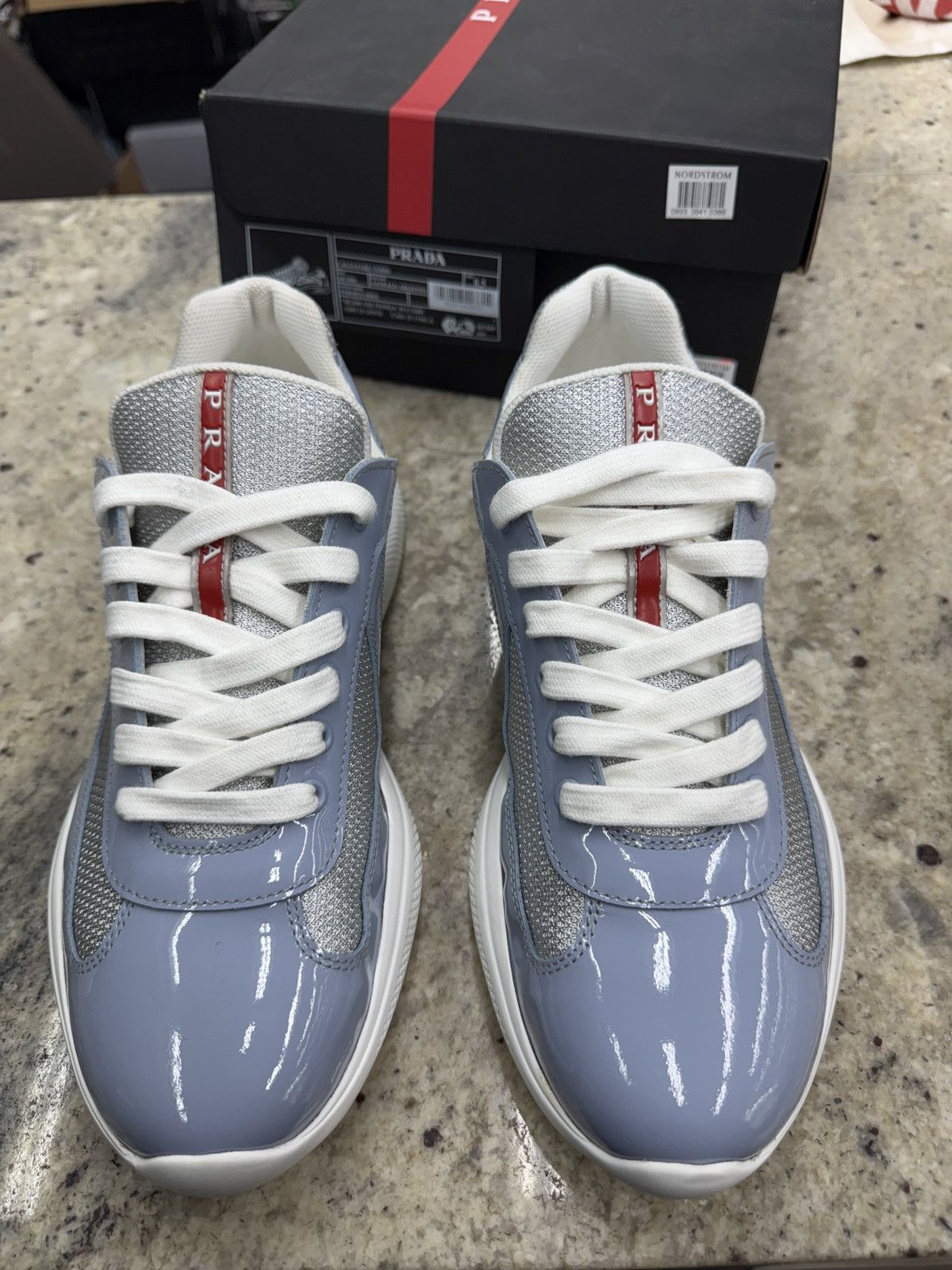 Prada American Prada Baby Blue Shiny Cups Size US 9.5 / EU 42-43 - 3 Thumbnail