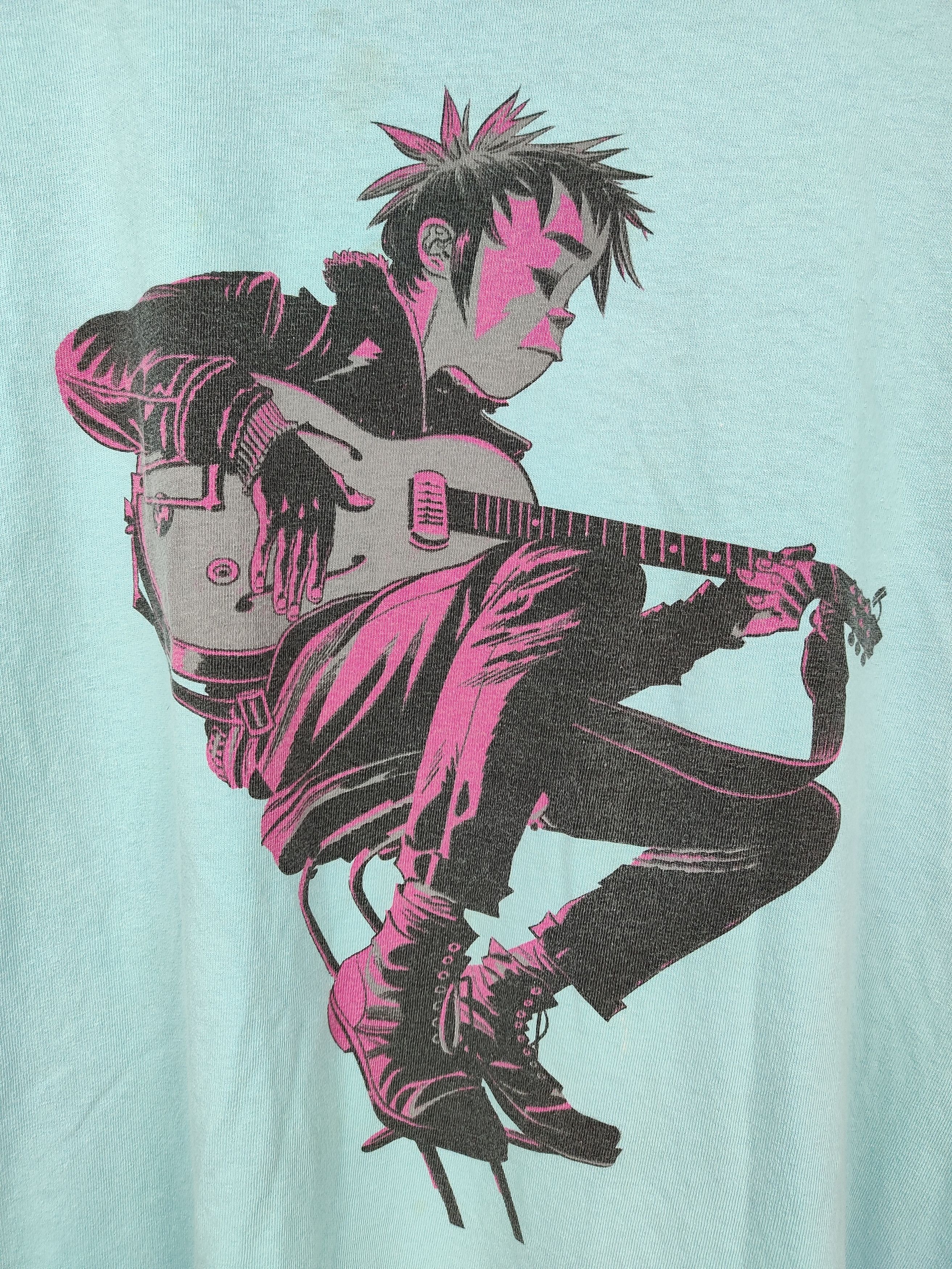 Band Tees × Vintage Vintage Gorillaz Band Shirt Size US L / EU 52-54 / 3 - 3 Thumbnail