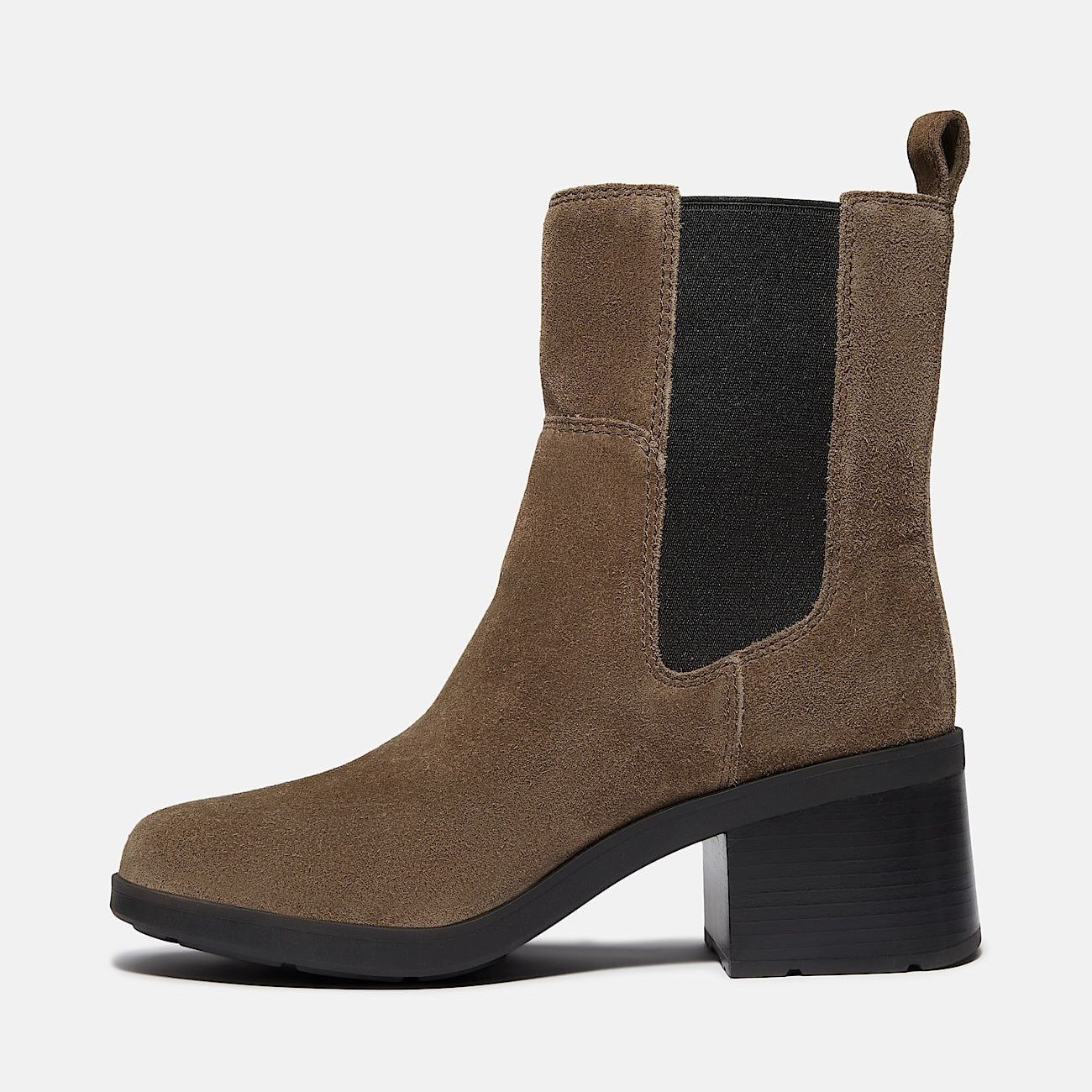 Timberland TIMBERLAND WOMEN'S 5.5 BELLEVAUX MID CHELSEA BOOT DK BROWN Size US 5.5 / IT 35.5 - 6 Thumbnail