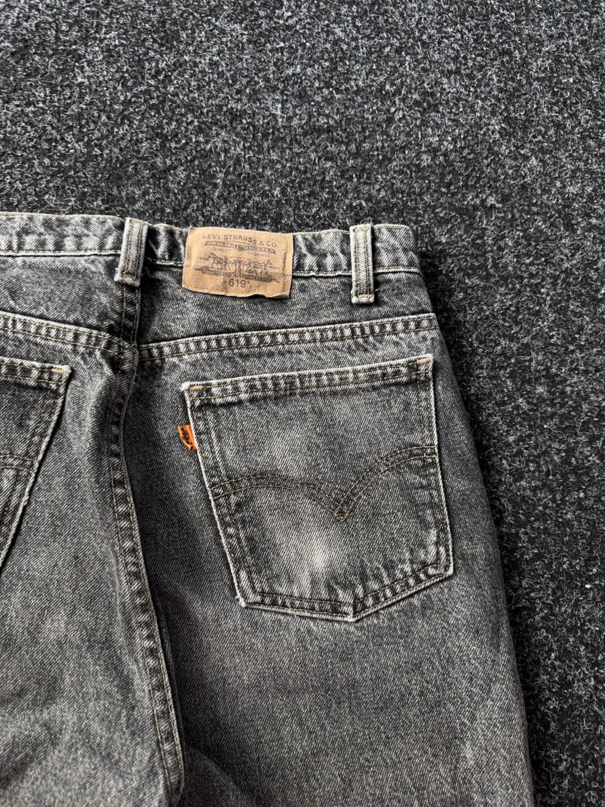 Levi's Vintage Clothing × Vintage Vintage Levi’s 619 Black Wash Jeans Made in Canada 33x29 Size US 32 / EU 48 - 18 Thumbnail