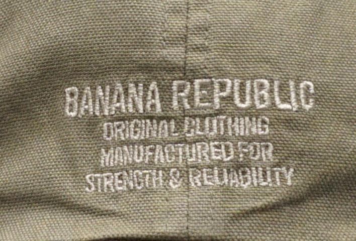 Anime 90's BANANA REPUBLIC キャップ 企業 ビンテージ Size US L / EU 52-54 / 3 - 2 Thumbnail