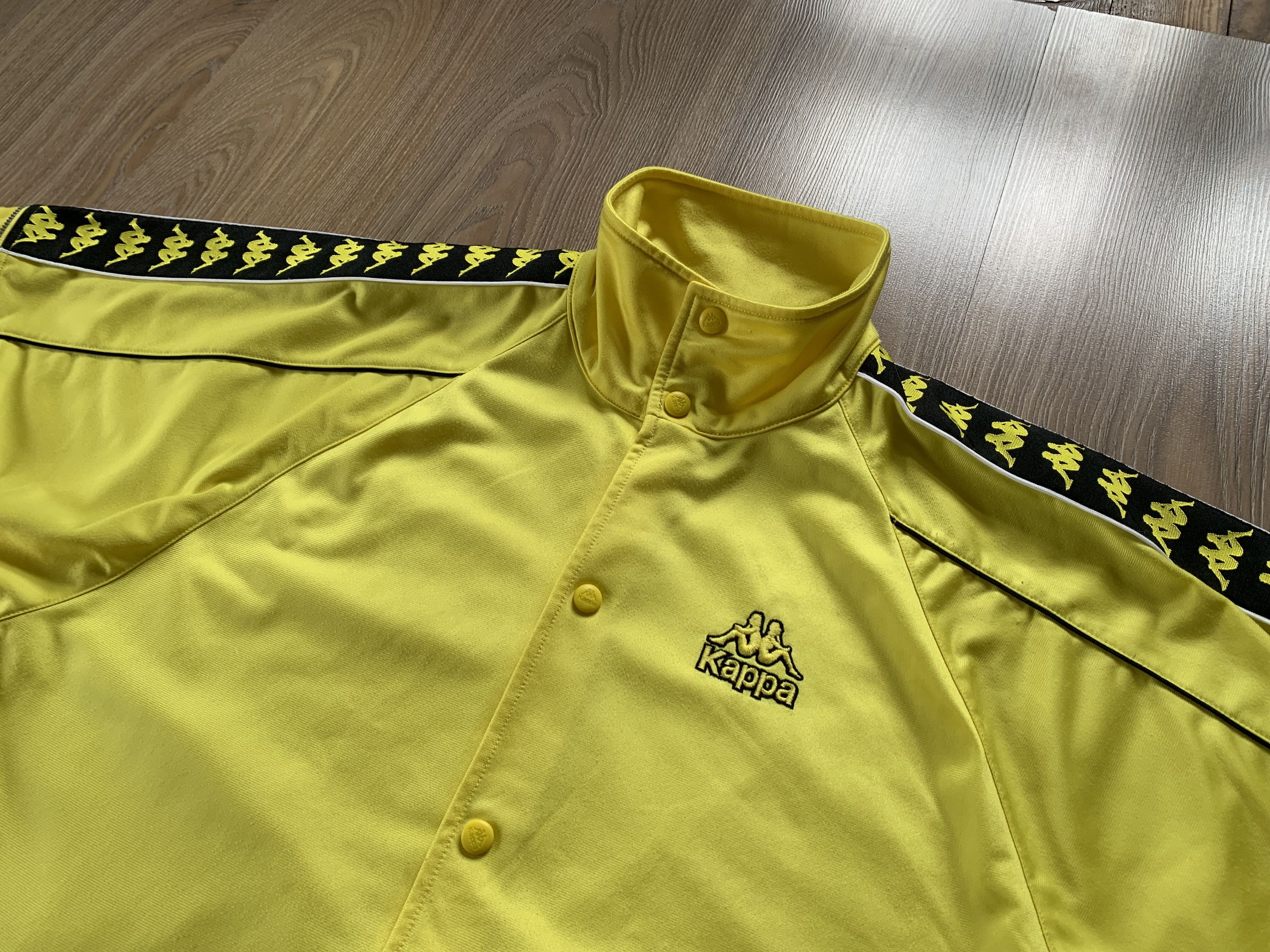 Kappa Vintage Kappa Track Jacket Lampass Short Sleeve Size L / US 10 / IT 46 - 4 Thumbnail