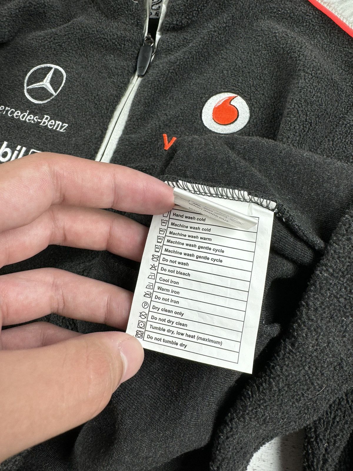 Mercedes-Benz Mercedes-Benz McLaren Vodafone Hugo Boss F1 Fleece Jacket Size US M / EU 48-50 / 2 - 14 Thumbnail