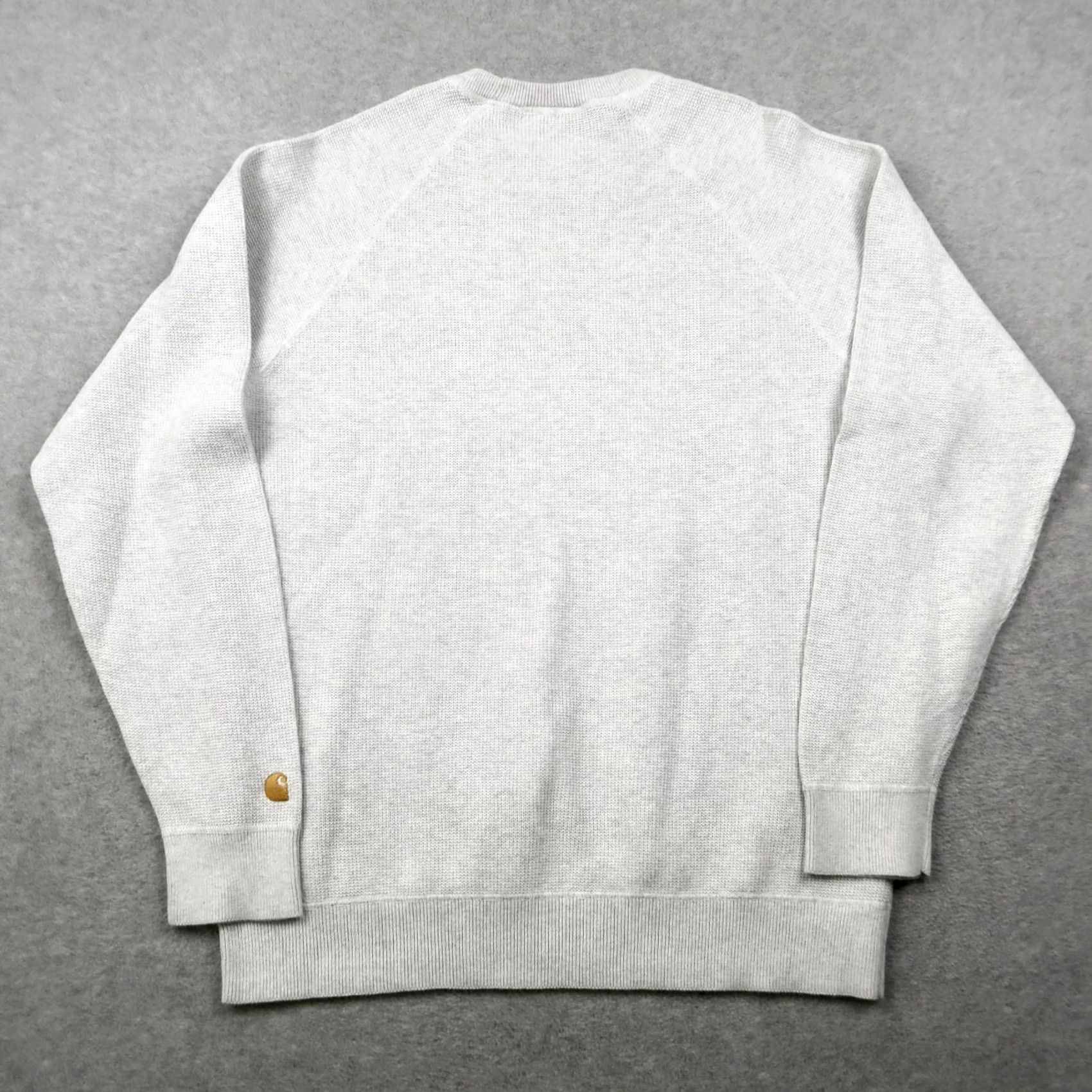 Carhartt VINTAGE Carhartt Work In Progress WIP Chase Sweater Size XL Gray Mens Size US XL / EU 56 / 4 - 2 Thumbnail