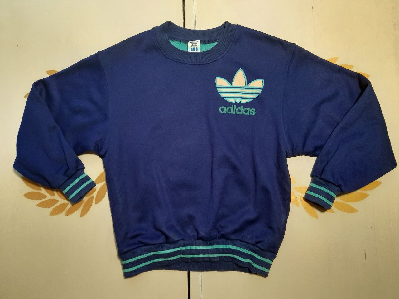 Adidas × Vintage Adidas Sweatshirt 90's Vintage Japanese Tags Size US S / EU 44-46 / 1 - 2 Thumbnail