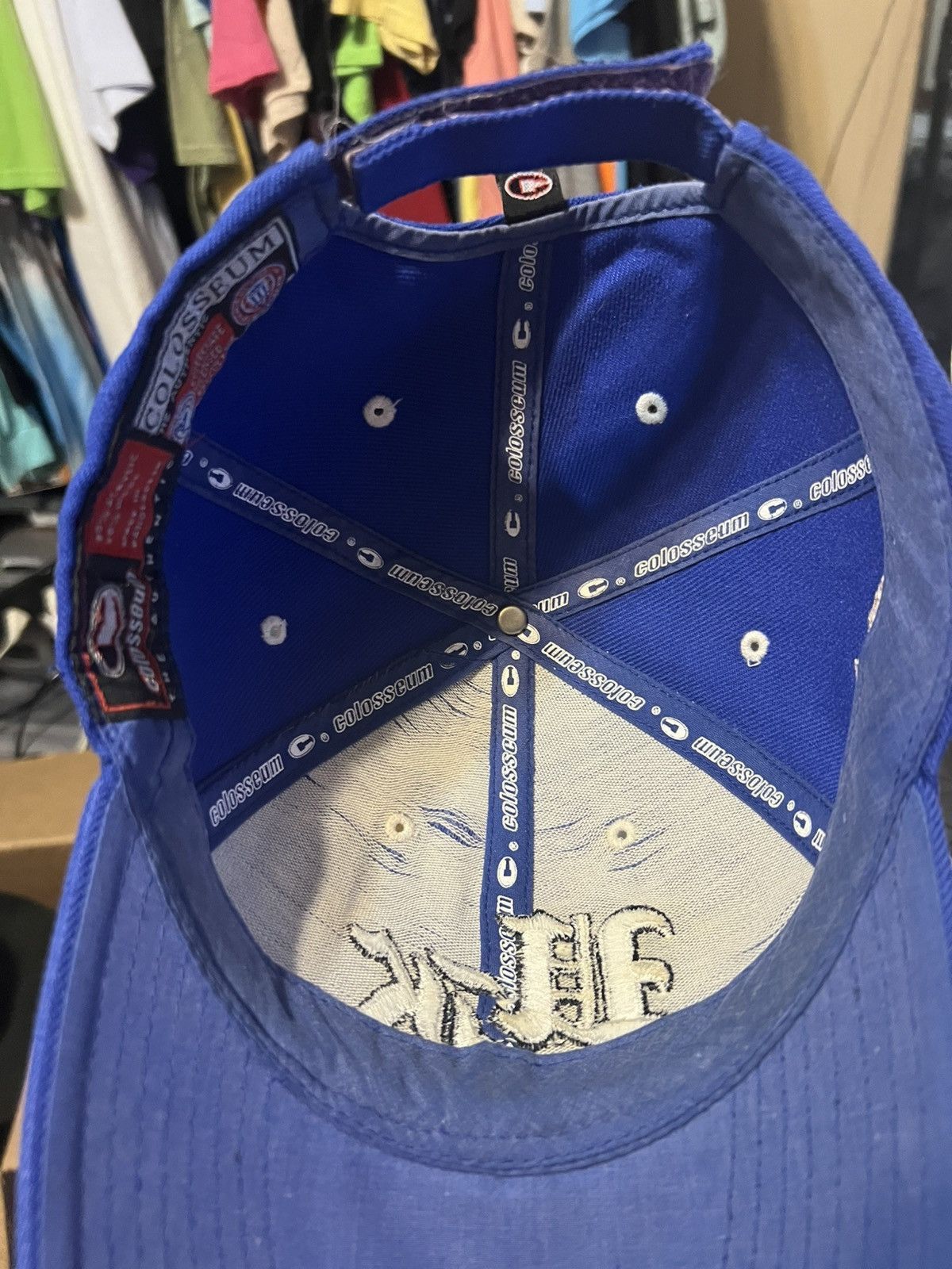 Colosseum Athletics Vintage University Of Kentucky Strapback Hat Size ONE SIZE - 5 Thumbnail