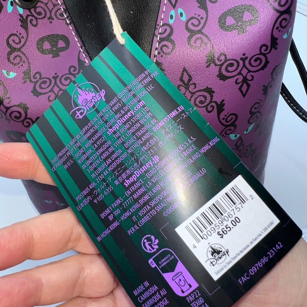Disney Disney Parks Glow Haunted Mansion Loungefly Bucket Crossbody Bag New With Tag Size ONE SIZE - 10 Thumbnail