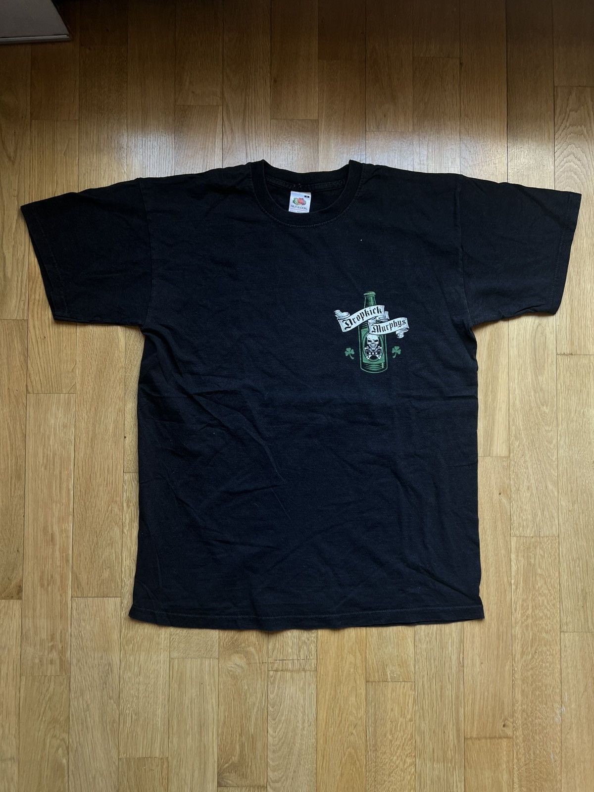 Fruit Of The Loom Vintage 90s Dropkick Murphys Tee Size US M / EU 48-50 / 2 - 2 Thumbnail