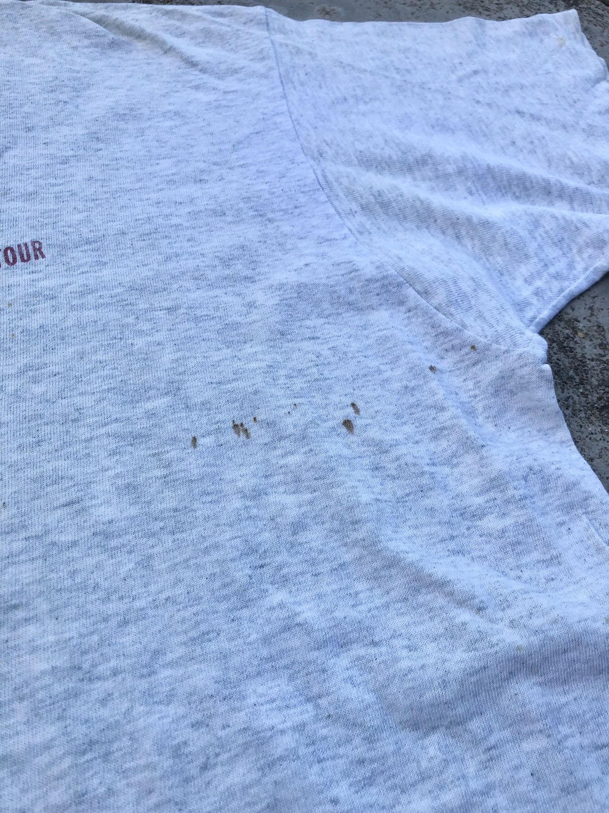Band Tees × Vintage VINTAGE 1991 BRYAN ADAM WORLD TOUR TEE Size US L / EU 52-54 / 3 - 9 Thumbnail