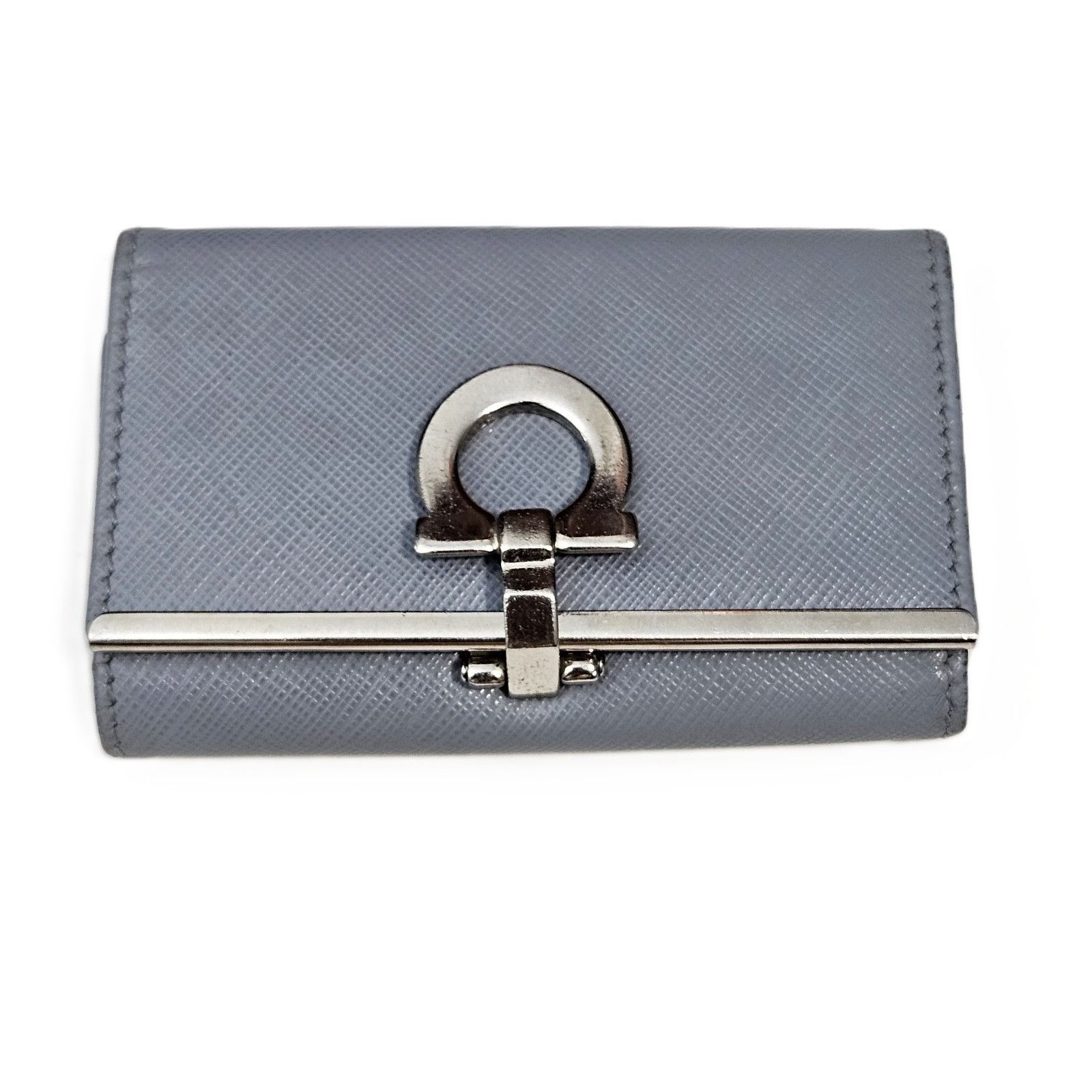 Salvatore Ferragamo Salvatore Ferragamo Gancini Leather Key Case with Original B Size ONE SIZE - 5 Thumbnail