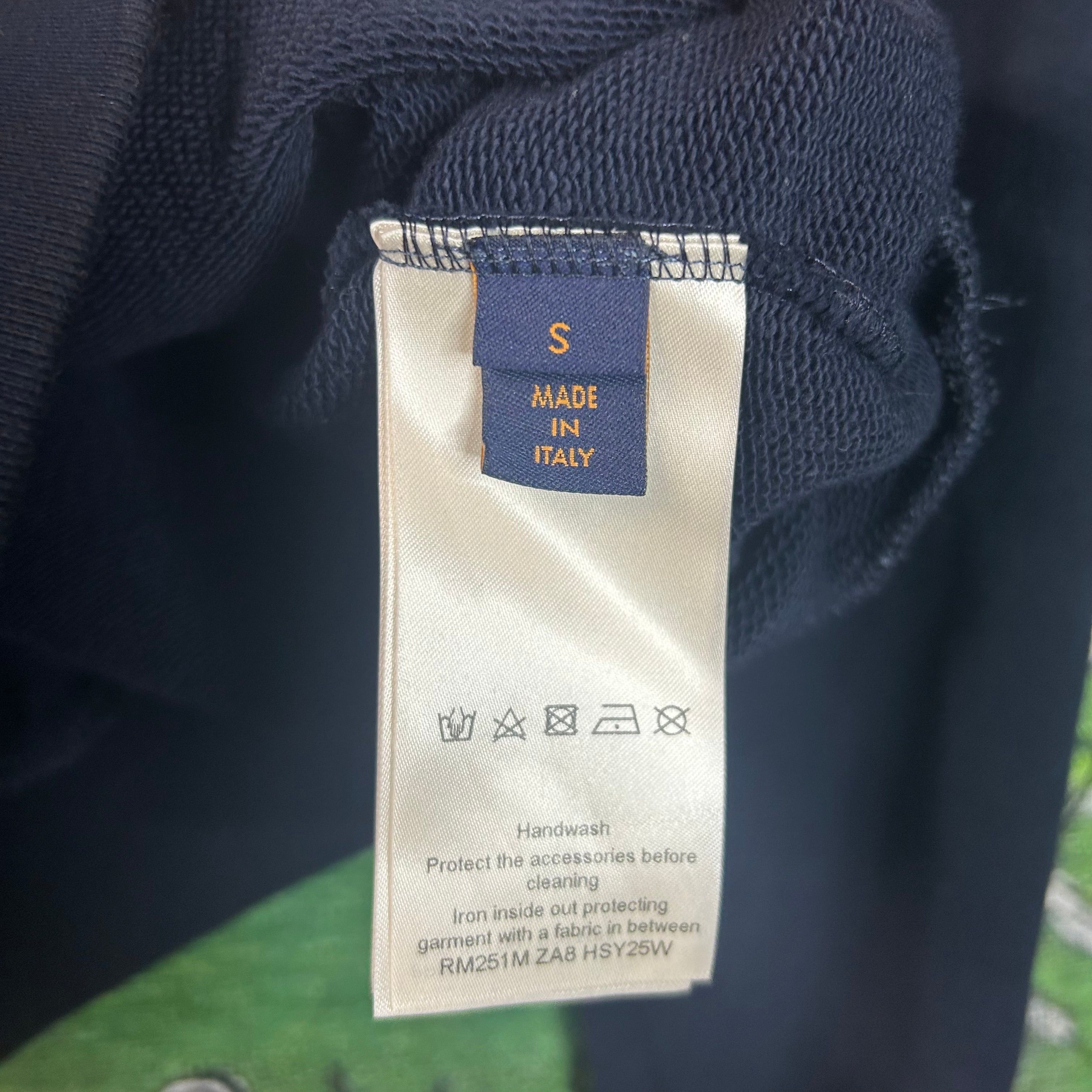 Louis Vuitton Louis Vuitton Navy Monogram Hoodie Size Small Size US S / EU 44-46 / 1 - 4 Thumbnail