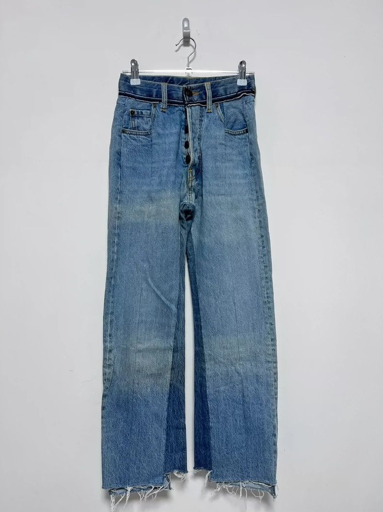 Maison Margiela Maison Margiela Deconstructed stitched jeans 2501-Nextarrow Size US 36 / EU 52 - 1 Thumbnail