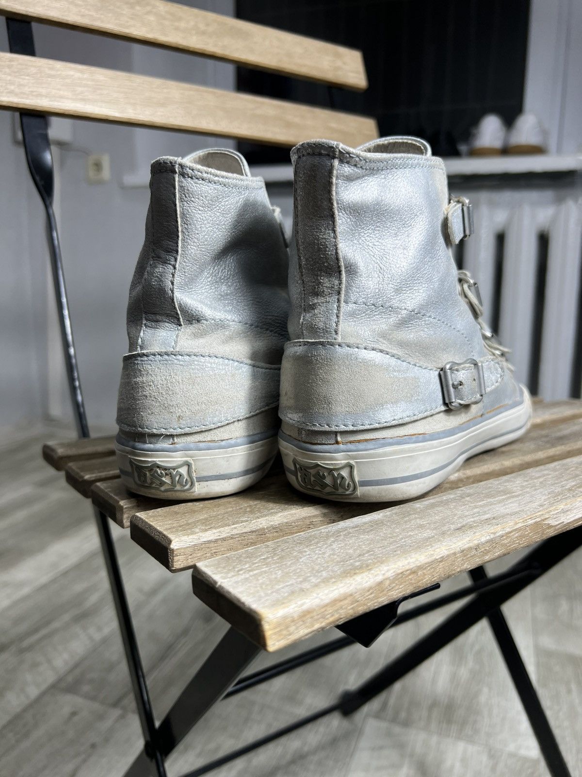 ASH ASH Virgin Japanese Sneakers Punk Zip Bondage Belted Y2k OG Size US 9 / IT 39 - 4 Thumbnail