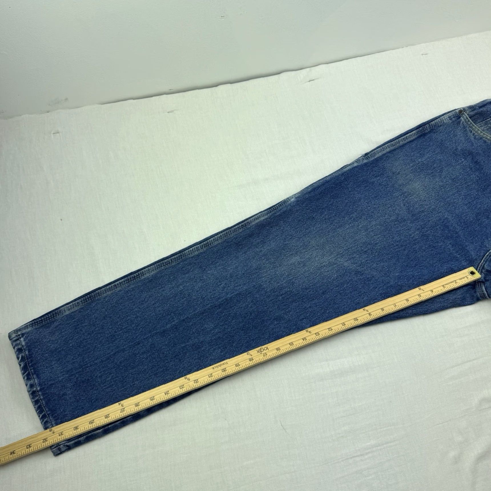 Dickies VINTAGE Dickies Jeans Carpenter Adults 38x32 Relaxed Blue Baggy Workwear Y2K Mens Size US 38 / EU 54 - 7 Thumbnail