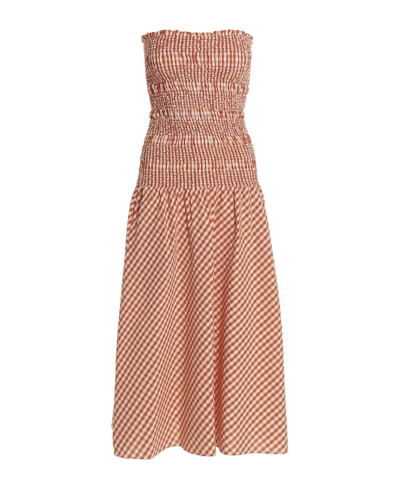Kenzo o1y1025 Midi Dress in Multicolor Size S / US 4 / IT 40 - 1 Thumbnail