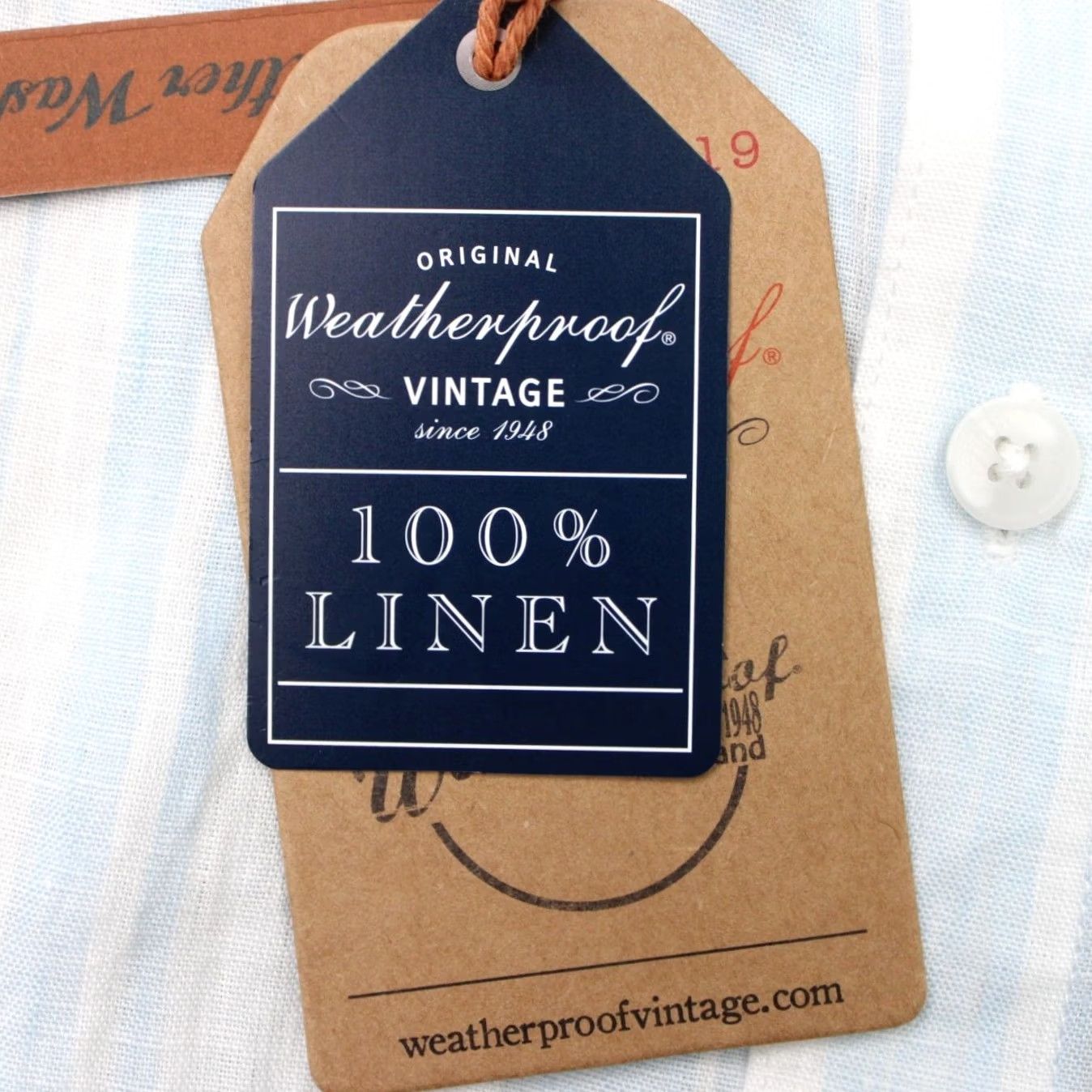 Weatherproof Weatherproof Mens 2XL XXL Blue Linen Short Sleeve Button Shirt NWT Washable Size US XXL / EU 58 / 5 - 7 Thumbnail
