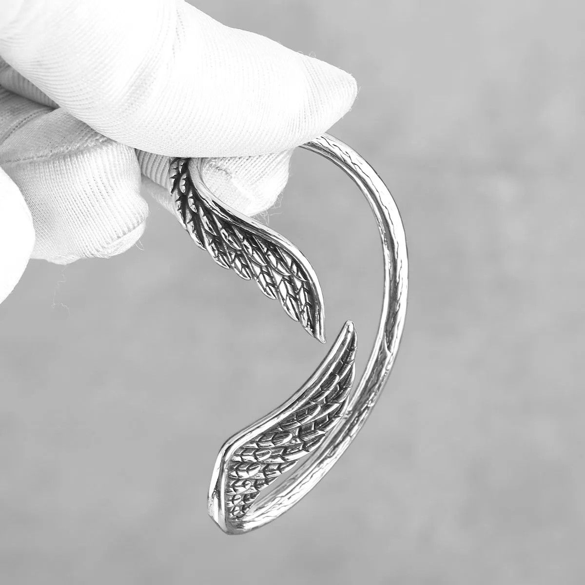 Jewelry Feathers Angel Wings Hanging Earrings Charms Earring Gift Size ONE SIZE - 8 Thumbnail