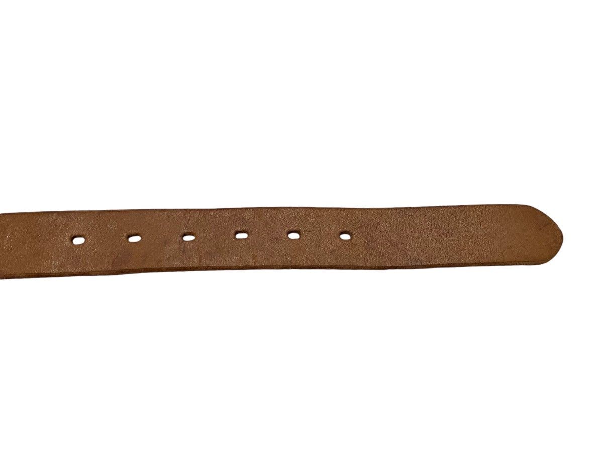 Hysteric Glamour Rare🔥Hysteric Glamour H Logo Leather Gesper Belts Size 34 - 15 Thumbnail