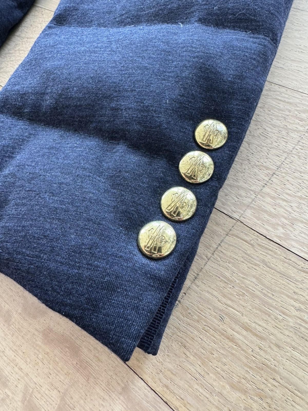 Moncler Gamme Bleu × Thom Browne Limited Edition Down Blazer by Thom Brown for Moncler Size US M / EU 48-50 / 2 - 13 Thumbnail