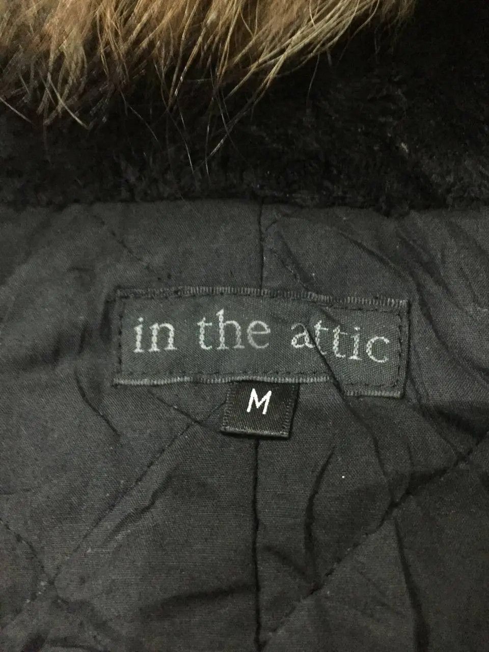 In The Attic IN THE ATTIC FUR GOTH PUNK JACKET IFSIXWASNINE LGB STYLE Size US M / EU 48-50 / 2 - 5 Thumbnail