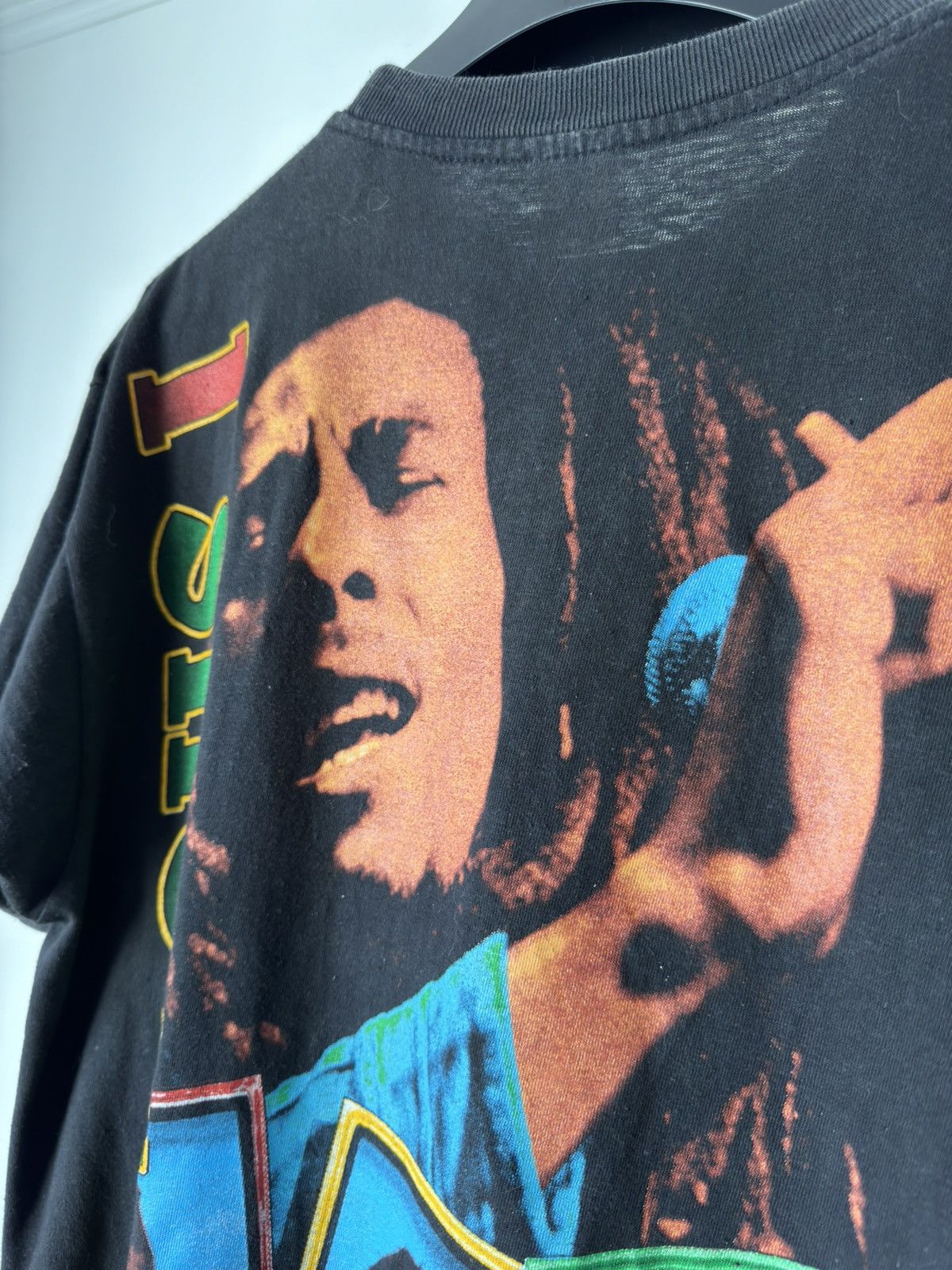 Bob Marley Vintage 90-s Bob Marley "I Short The Sheriff" Tee Stitch Size US L / EU 52-54 / 3 - 7 Thumbnail