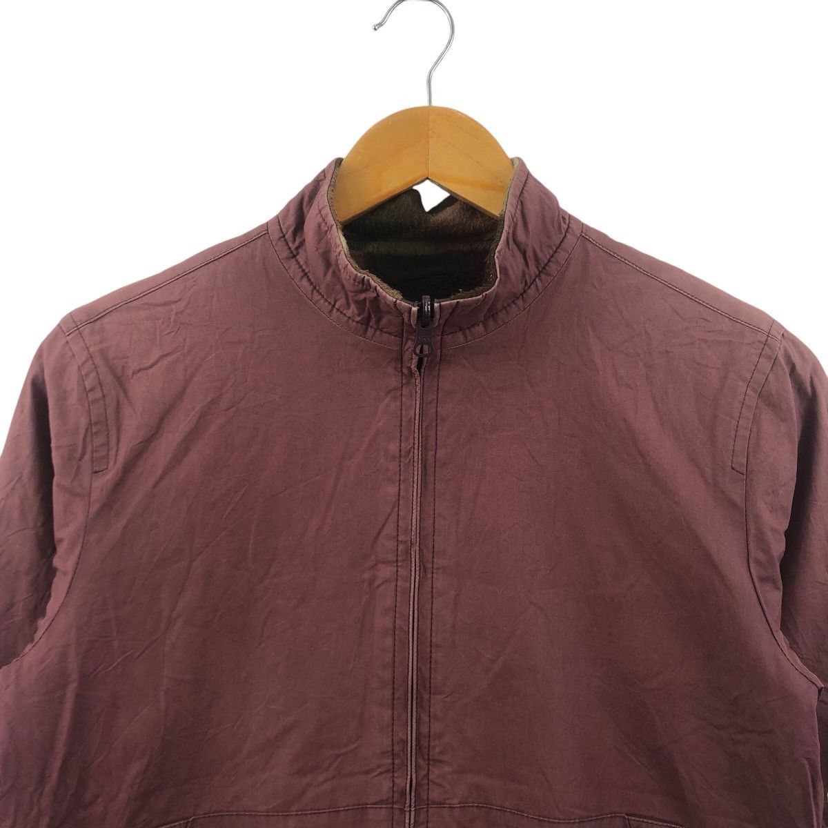 Burberry Riversible! THOMAS BURBERRY Jacket Checkered Fleece Size US L / EU 52-54 / 3 - 5 Thumbnail