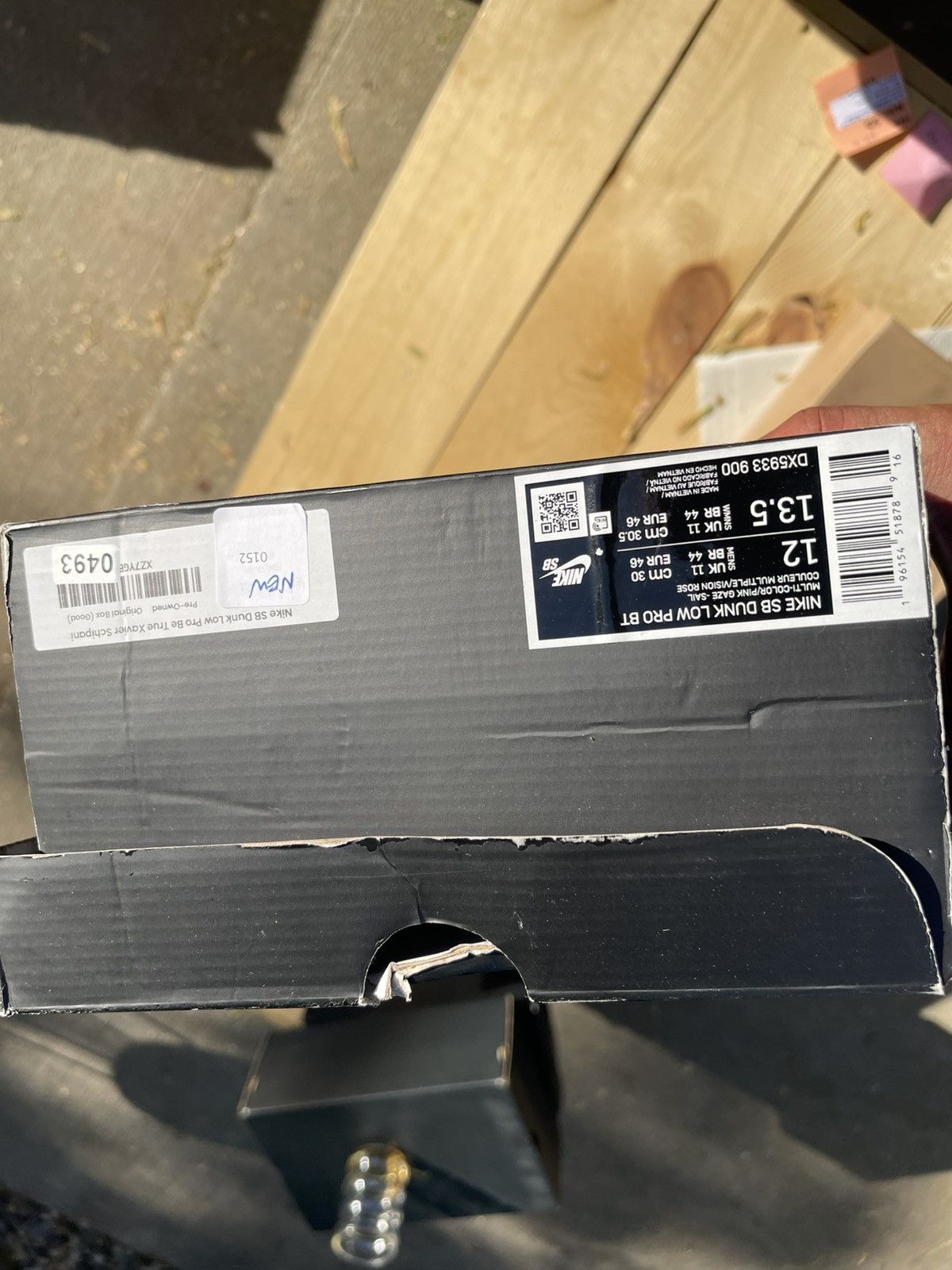 Nike Nike Dunk low “Be True” Xavier Schipani Size US 12 / EU 45 - 13 Thumbnail