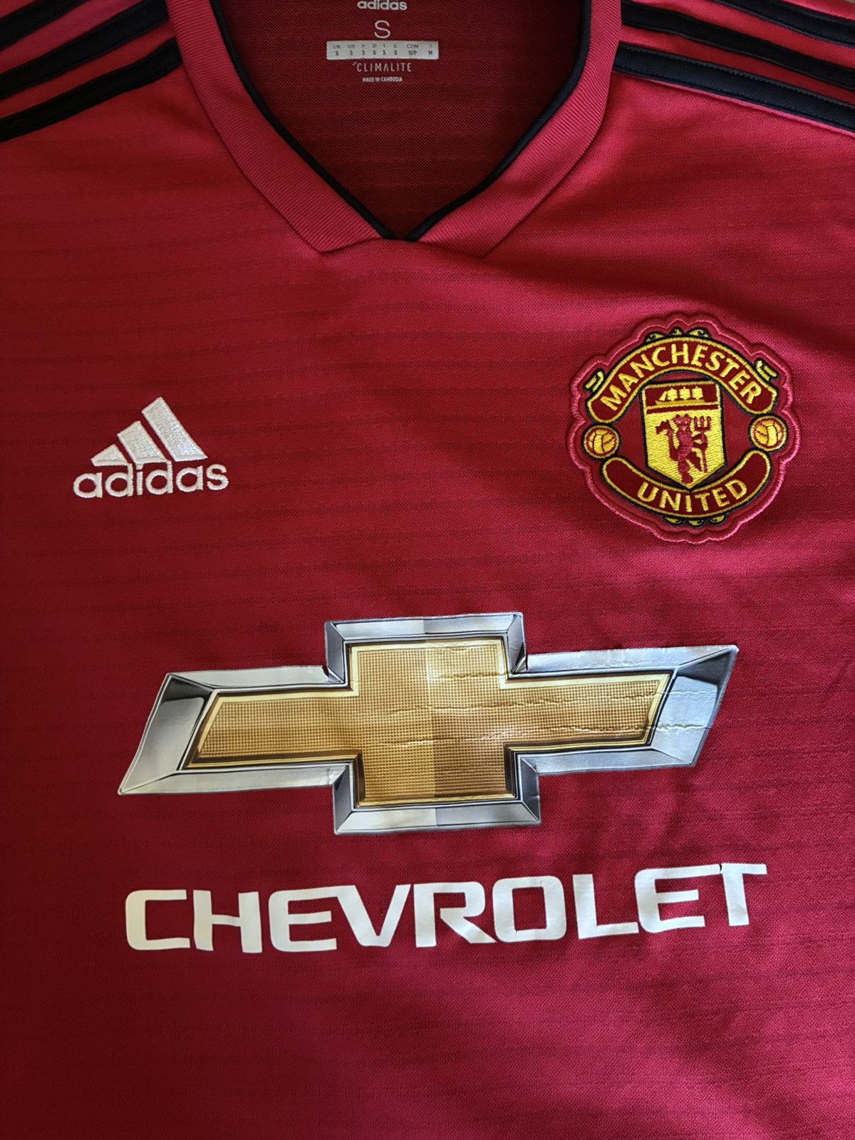 Adidas Authentic Manchester United Jesse Lingard Jersey Size US S / EU 44-46 / 1 - 3 Thumbnail