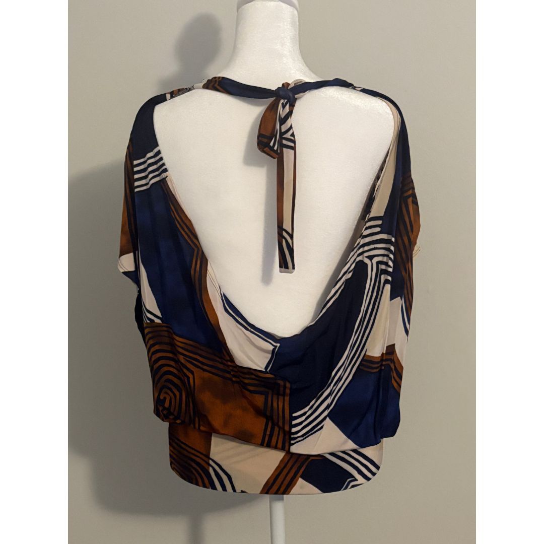 Other Silvia Tcherassi Abstract Print Mini Dress Size M / US 6-8 / IT 42-44 - 10 Thumbnail